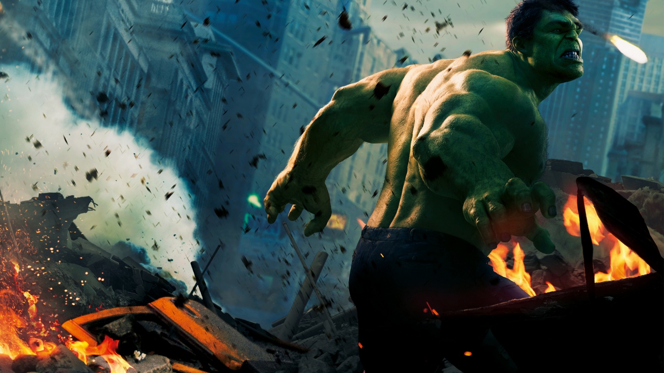 Hulk In 2012 Avengers