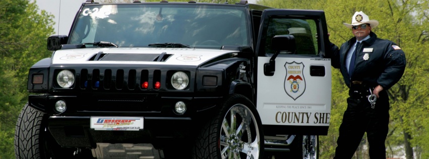 Hummer Police Car