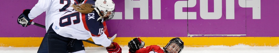 Ice Hockey Women Match In Sochi 2014