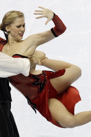 Ice Skating Canada Ice Dancer Kaitlyn Weaver Andrew Poje