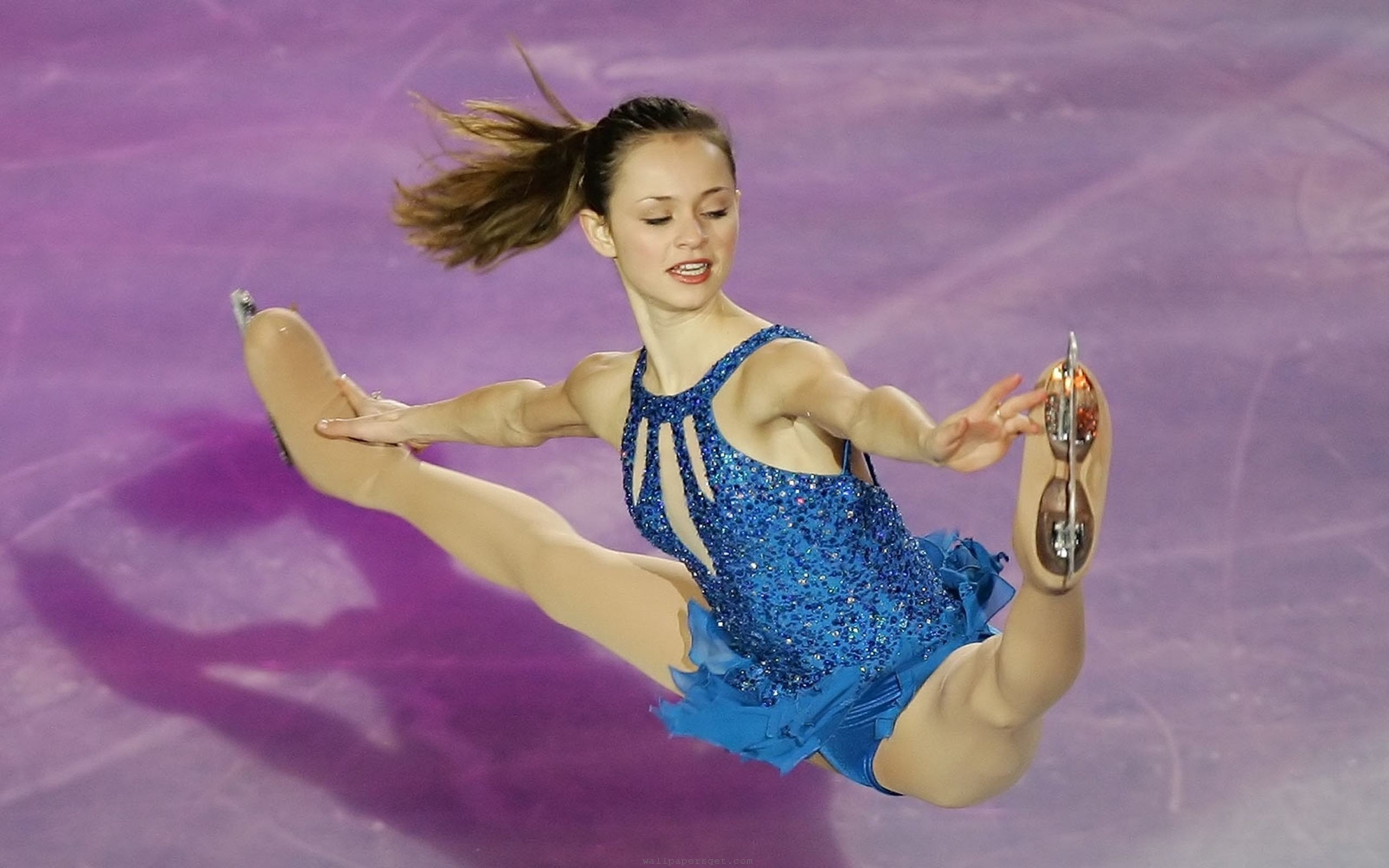 Ice Skating Sasha Cohen Figure Skater