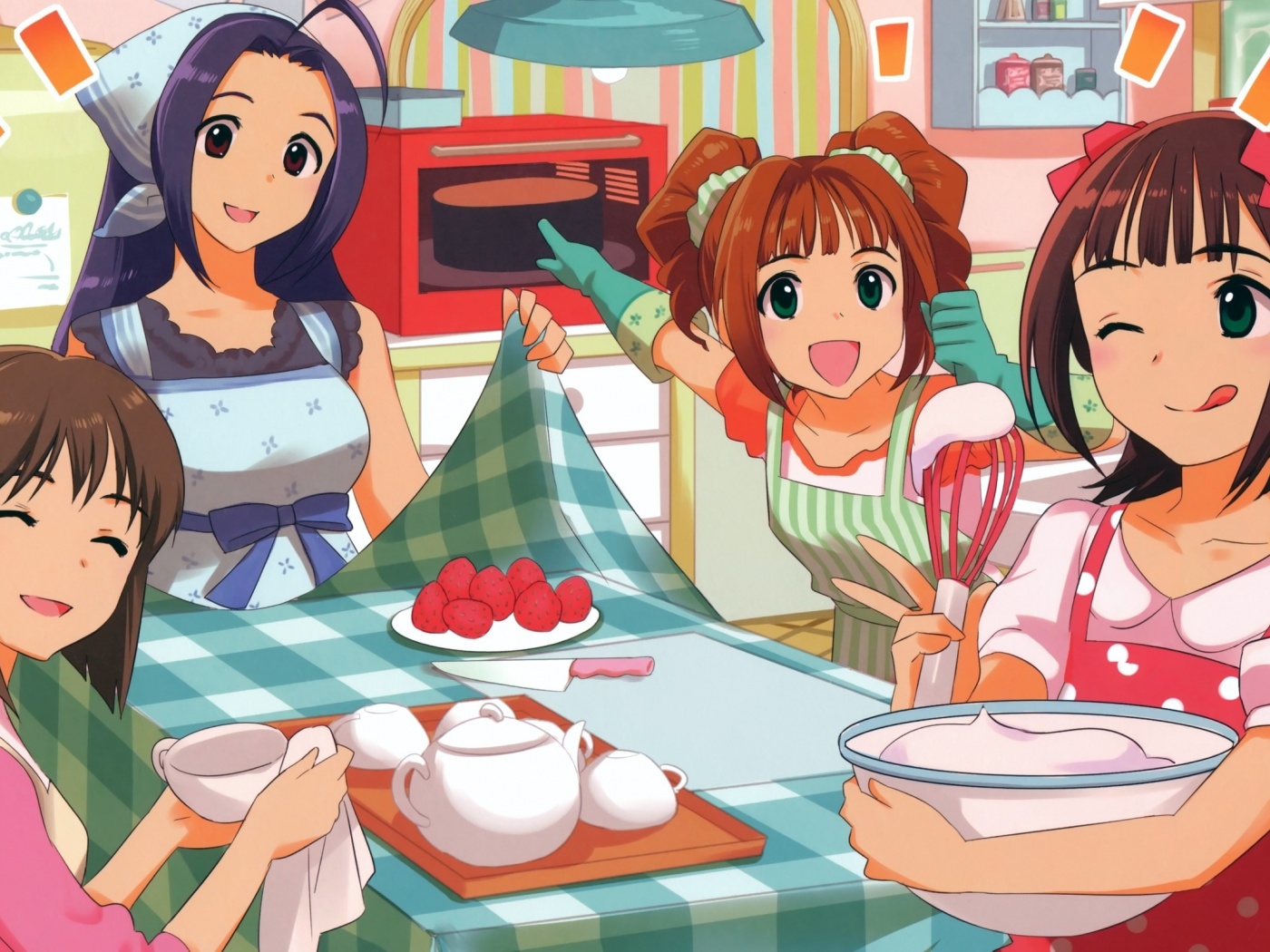 Idolmaster Xenoglossia Food Happy Anime