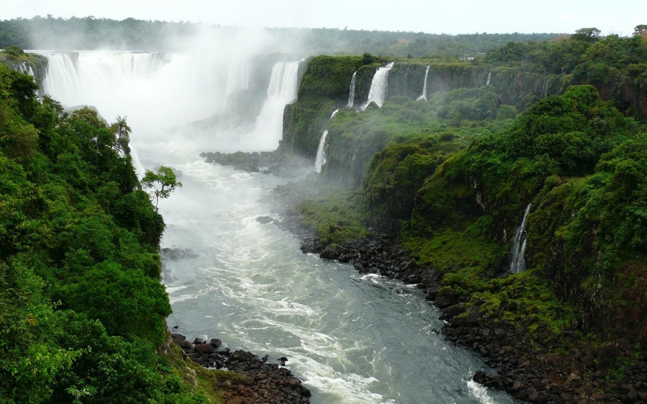 Iguazu Waterfalls National Park Travel Southern South America Geography Nature Landscapes