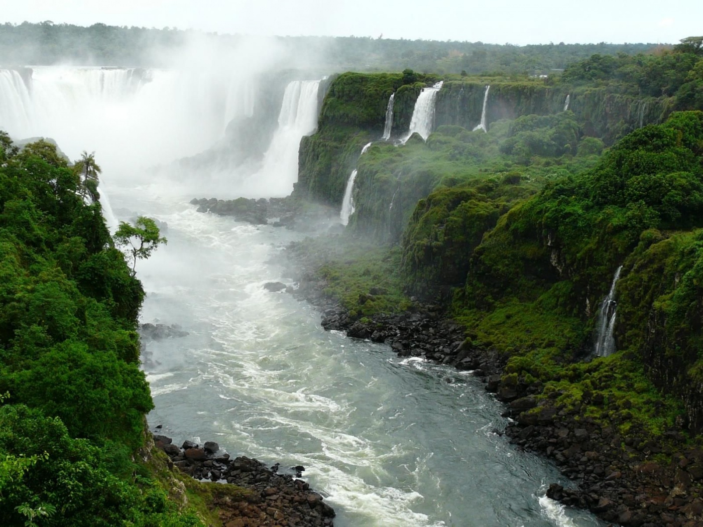 Iguazu Waterfalls National Park Travel Southern South America Geography Nature Landscapes