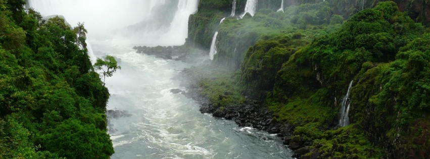 Iguazu Waterfalls National Park Travel Southern South America Geography Nature Landscapes