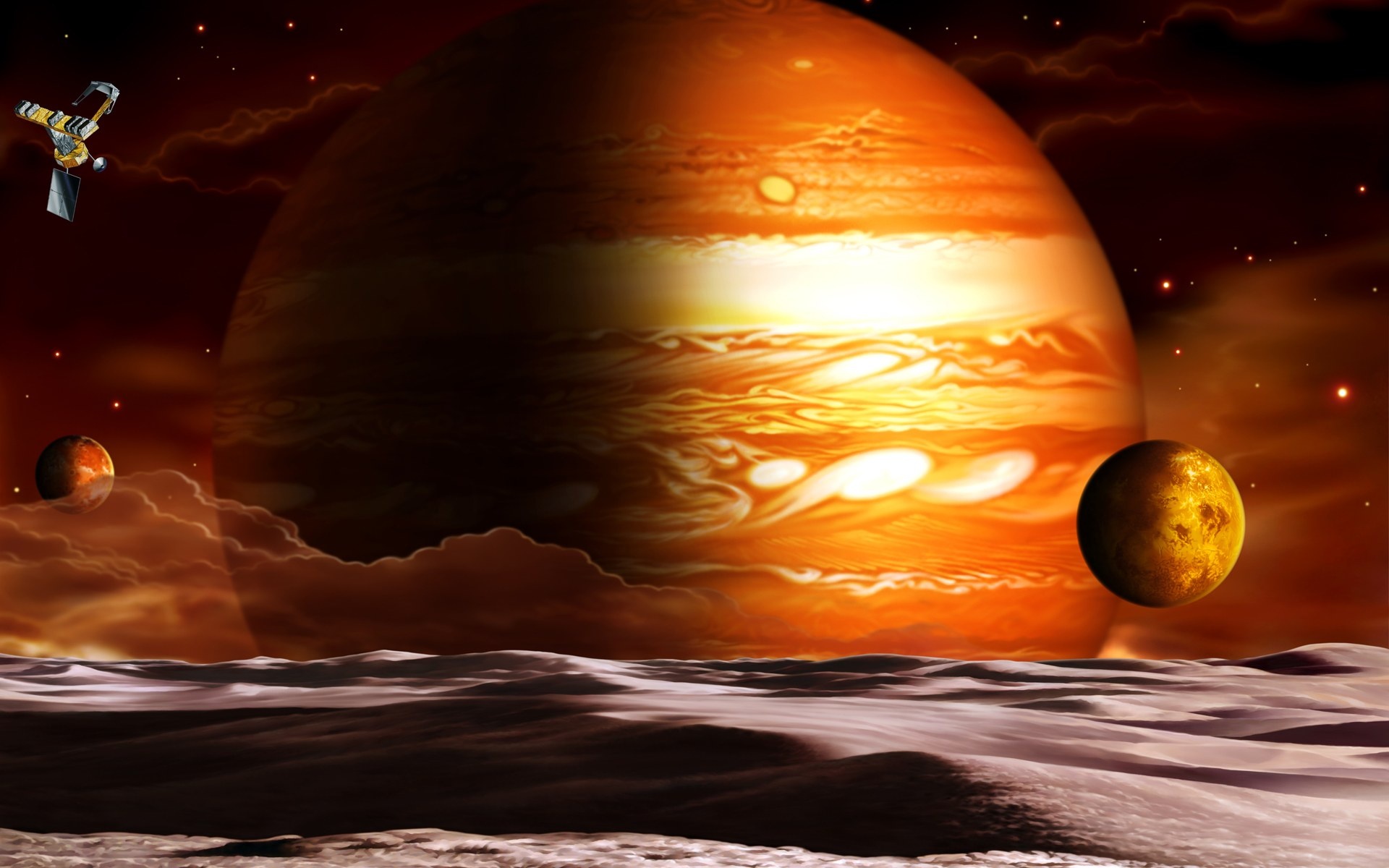 Incredible Galaxy Planets And Spaces Wallpaper 23