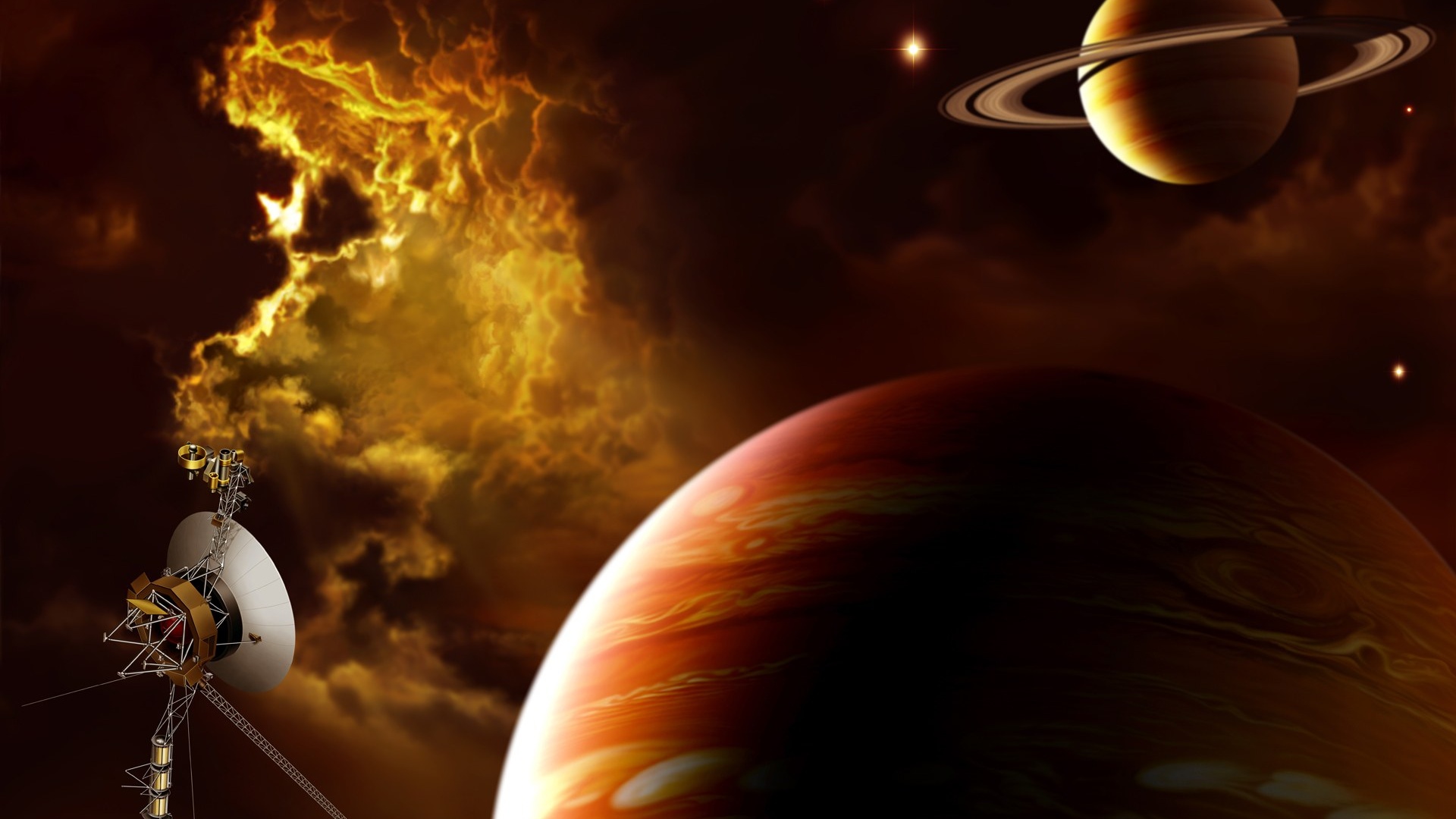 Incredible Galaxy Planets And Spaces Wallpaper 38