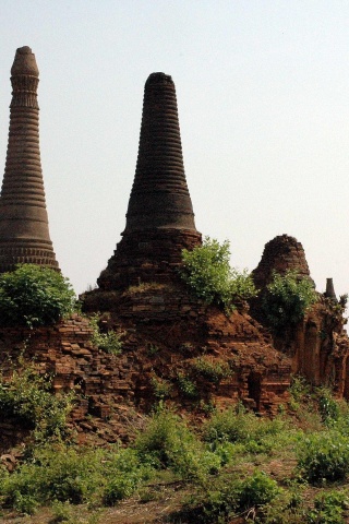 Indein Inle Lake Stupas Burma