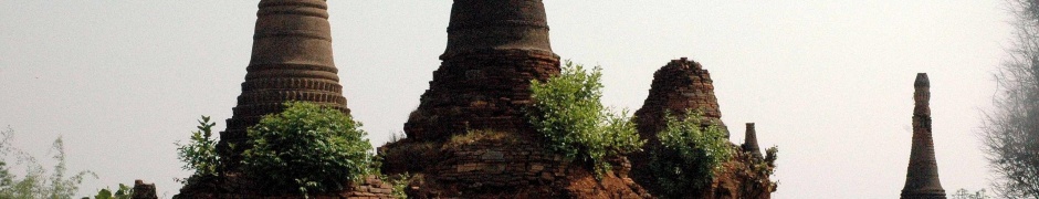 Indein Inle Lake Stupas Burma