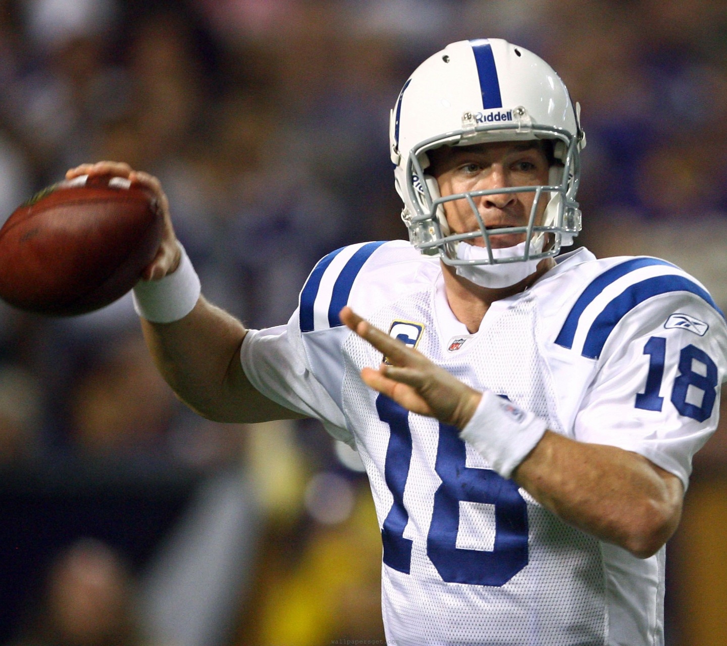 Indianapolis Colts American Football Quarterback Peyton Manning