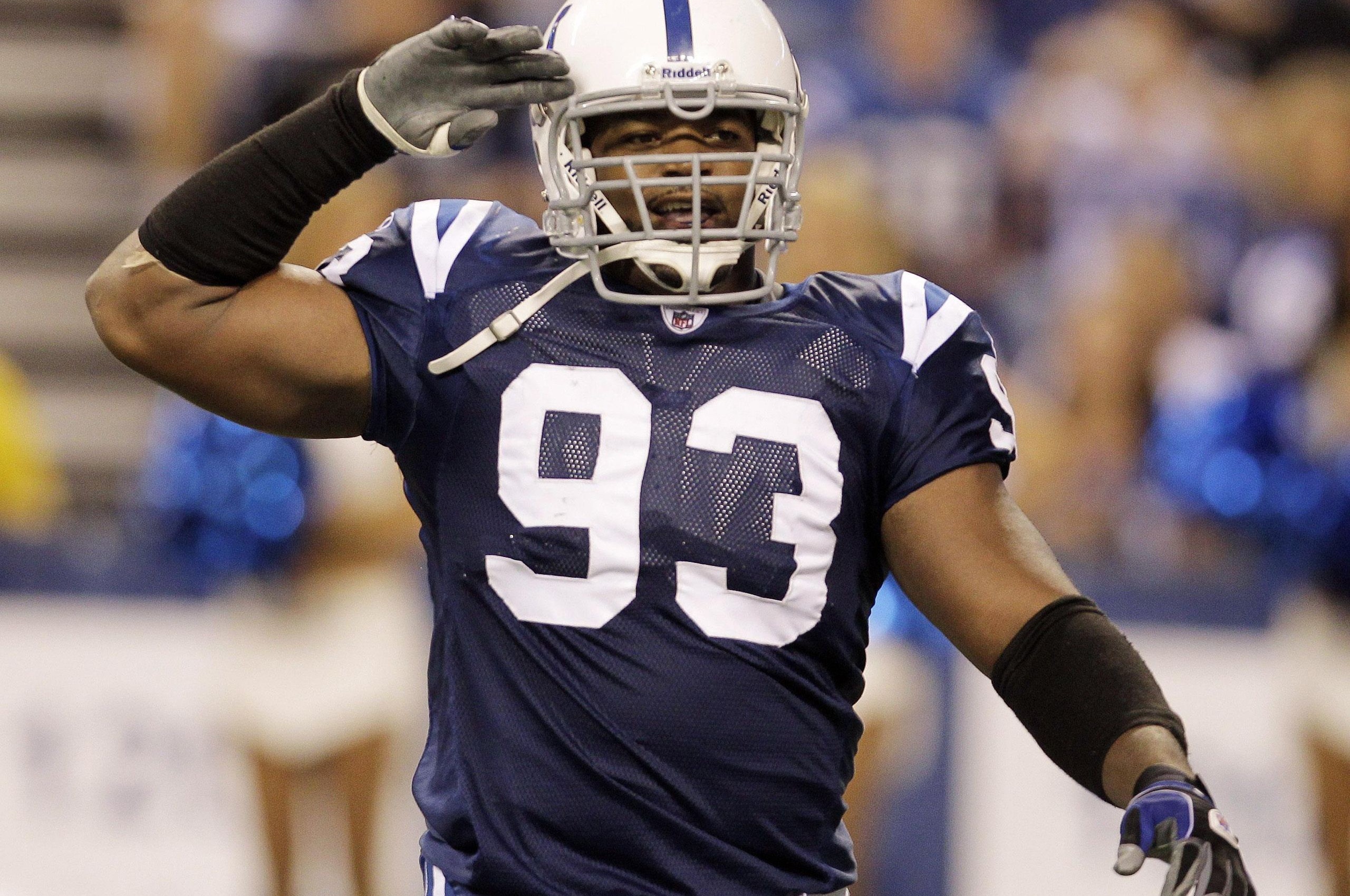 Indianapolis Colts Nfl American Football Linebacker Dwight Freeney