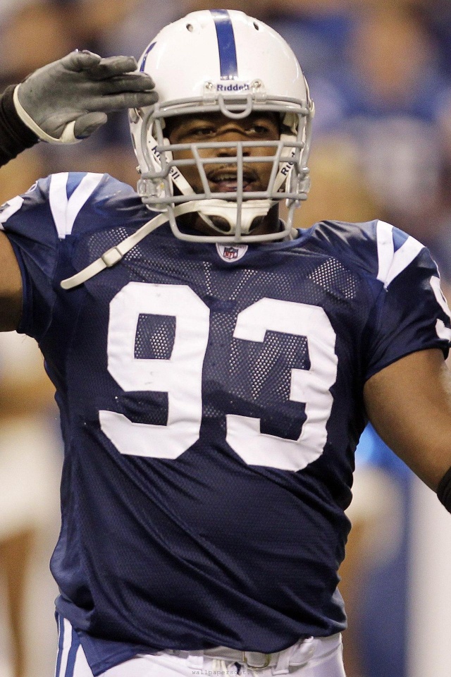 Indianapolis Colts Nfl American Football Linebacker Dwight Freeney