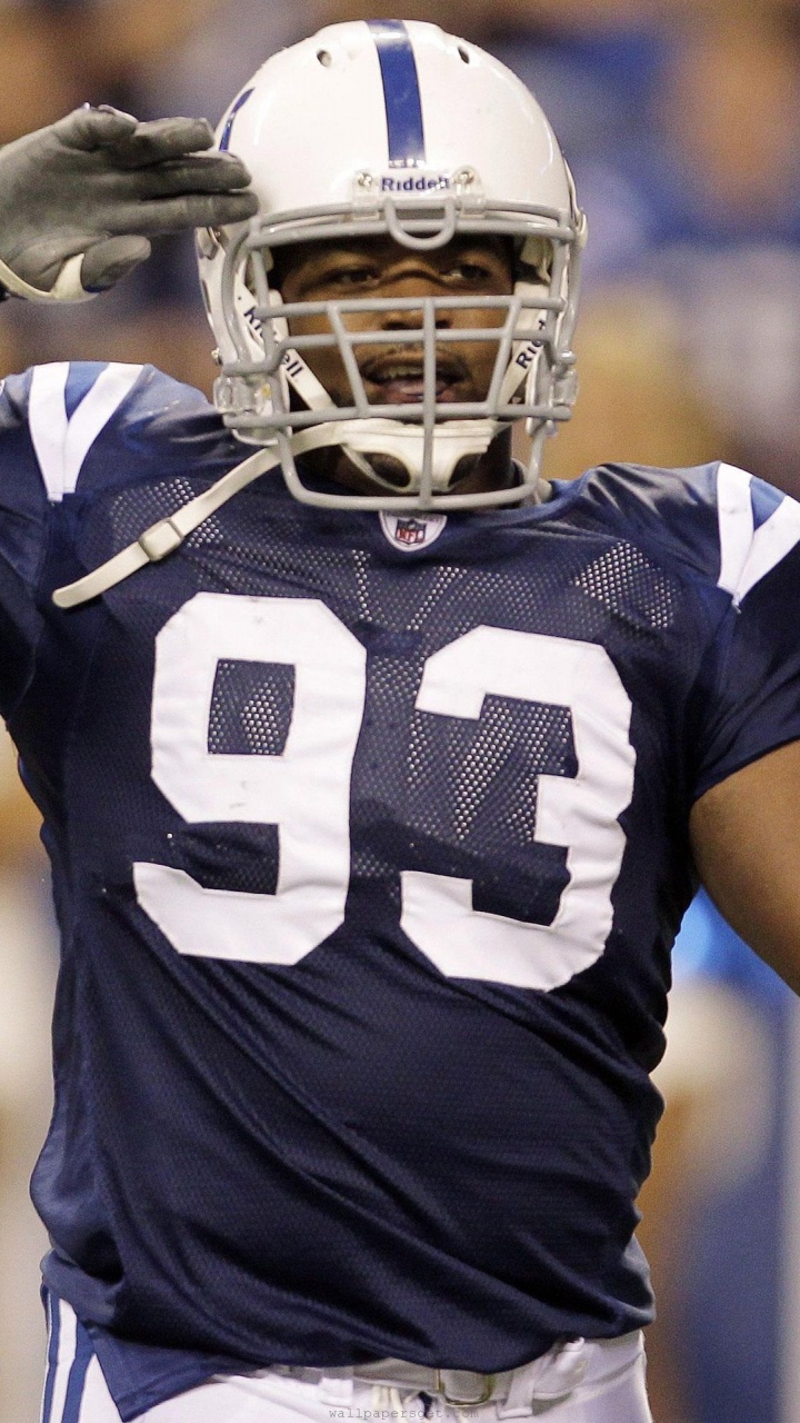 Indianapolis Colts Nfl American Football Linebacker Dwight Freeney