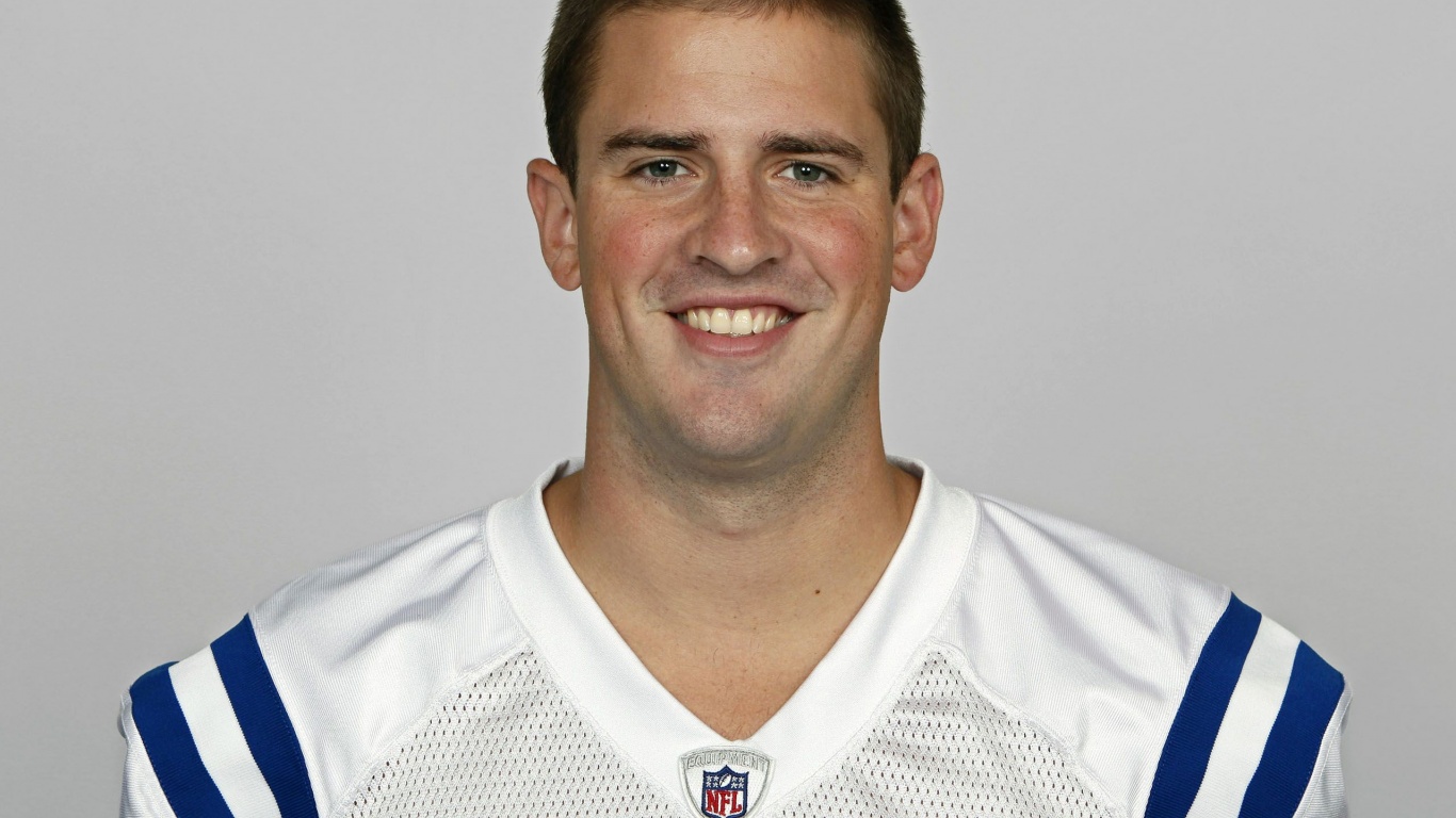 Indianapolis Colts Nfl American Football Tight End Rob Myers