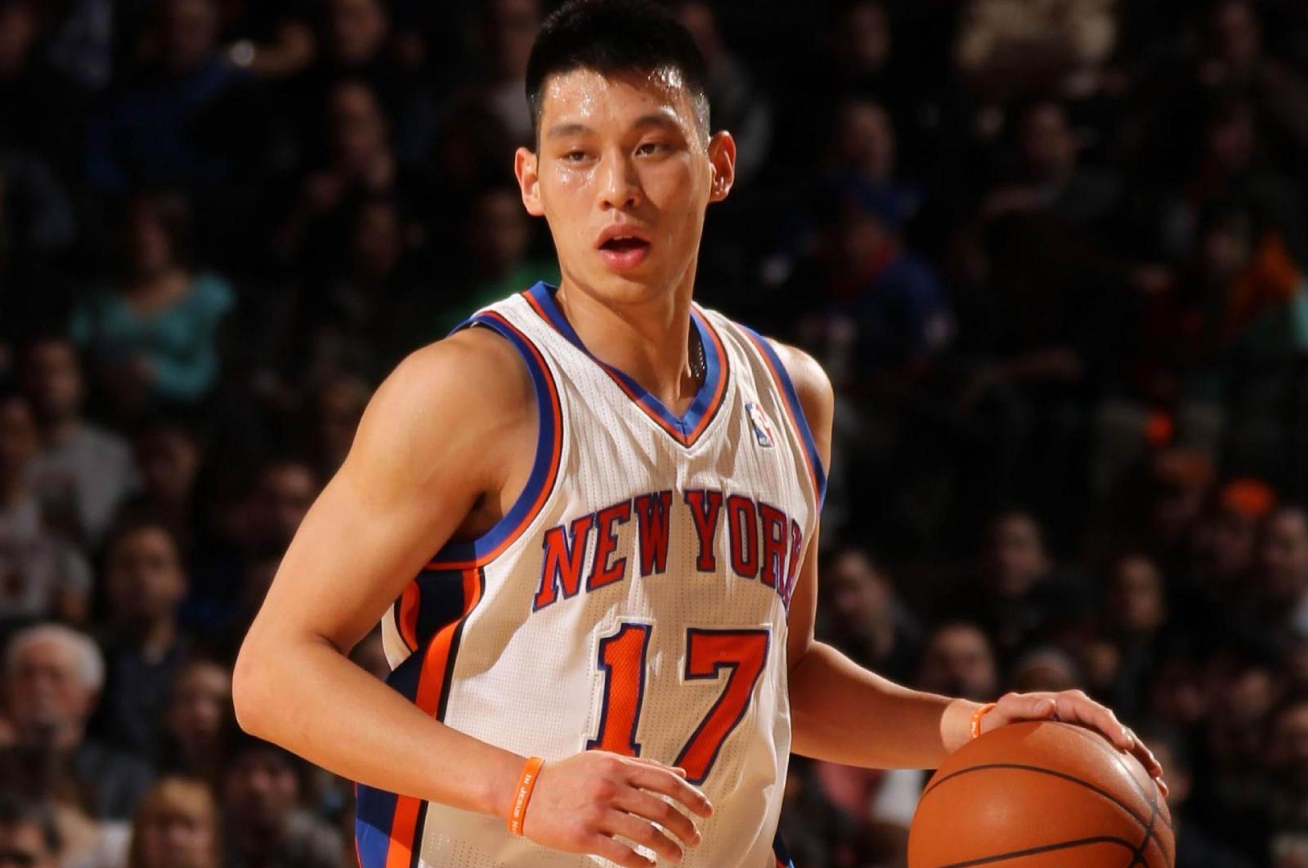 Jeremy Lin Nba New York Knicks On The Th