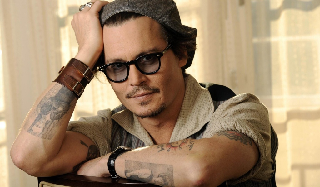 Johnny Depp In Glasses