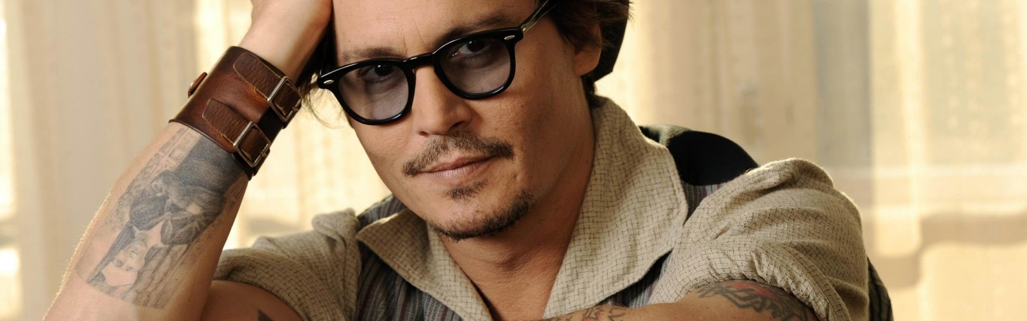 Johnny Depp In Glasses