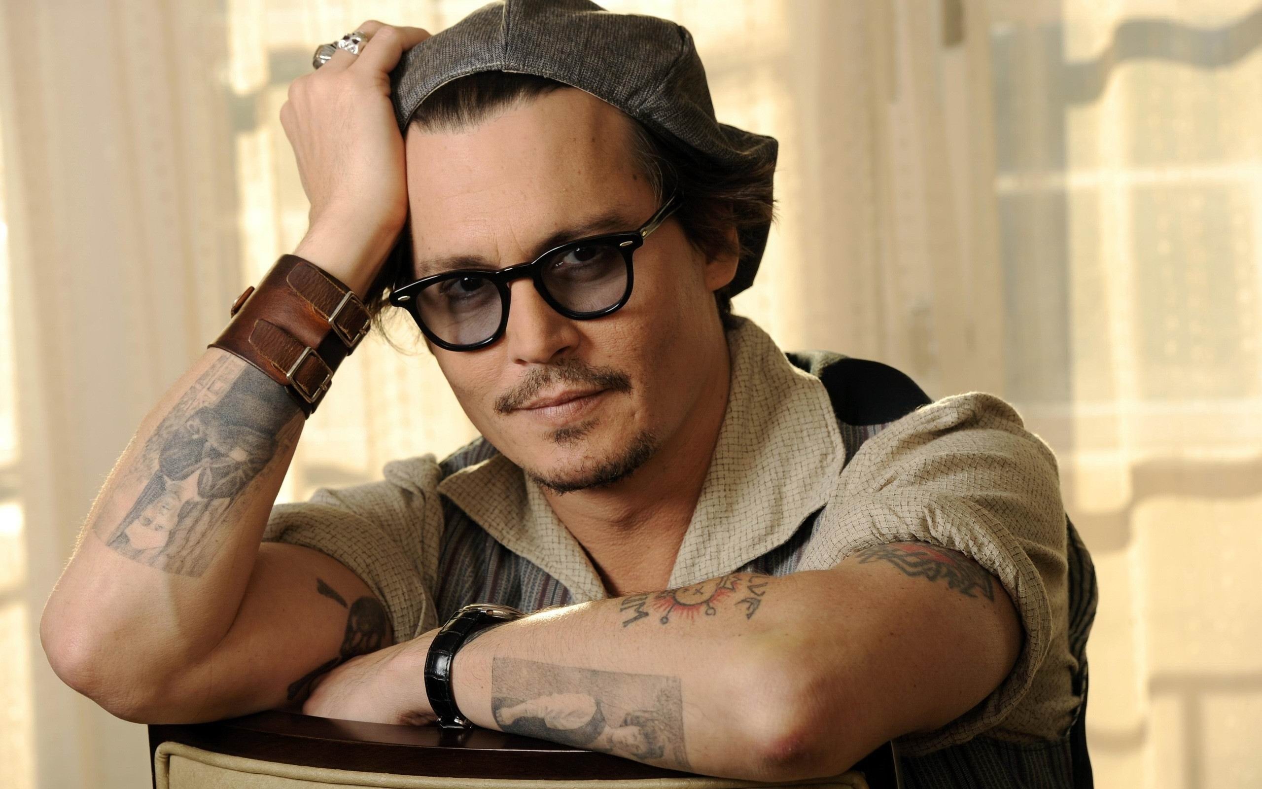 Johnny Depp In Glasses