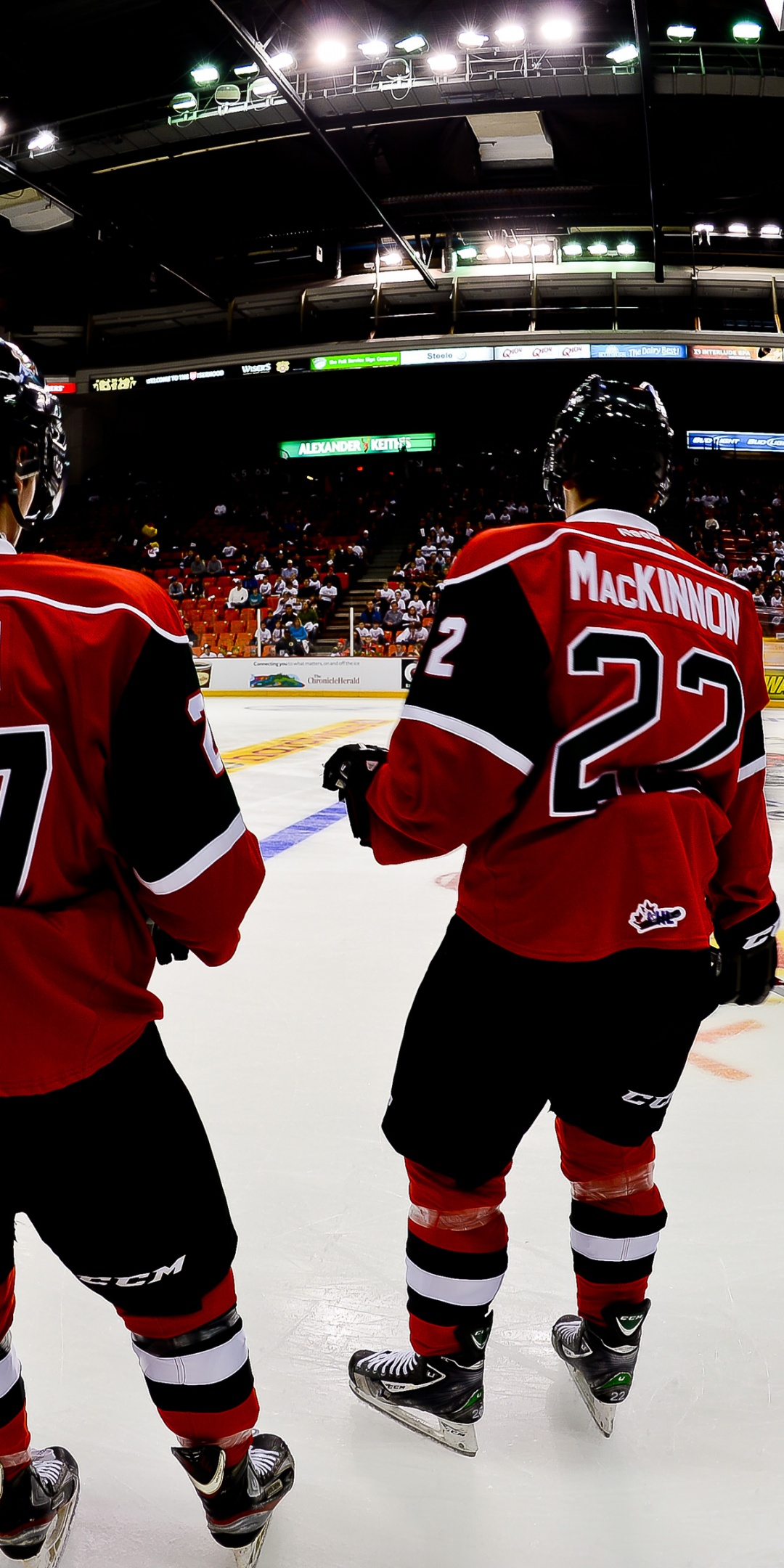 Jonathan Drouin And Nathan MacKinnon