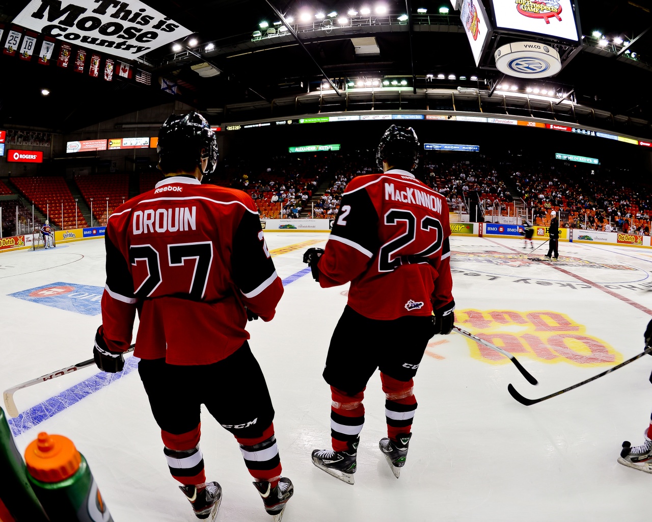 Jonathan Drouin And Nathan MacKinnon