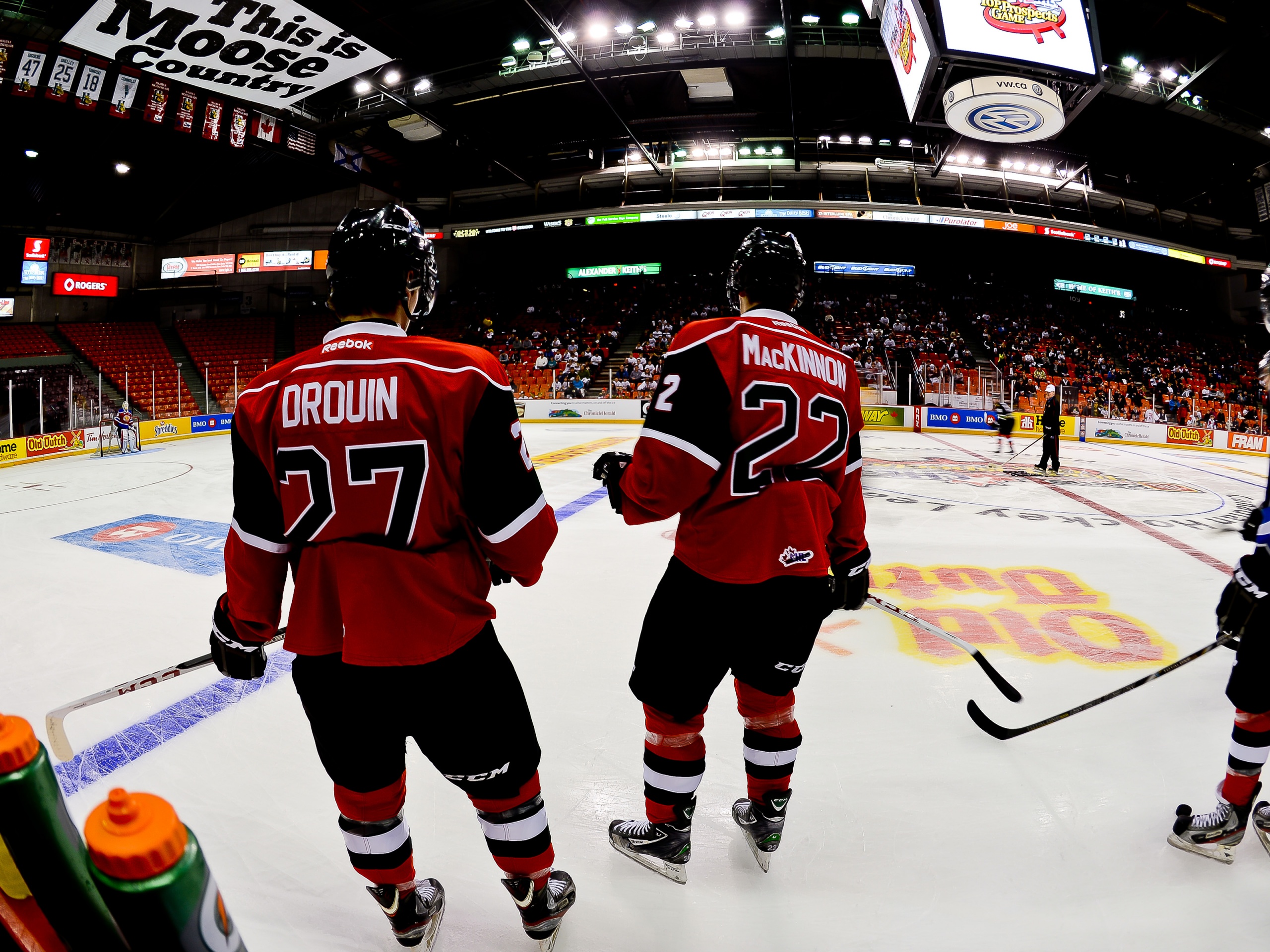 Jonathan Drouin And Nathan MacKinnon