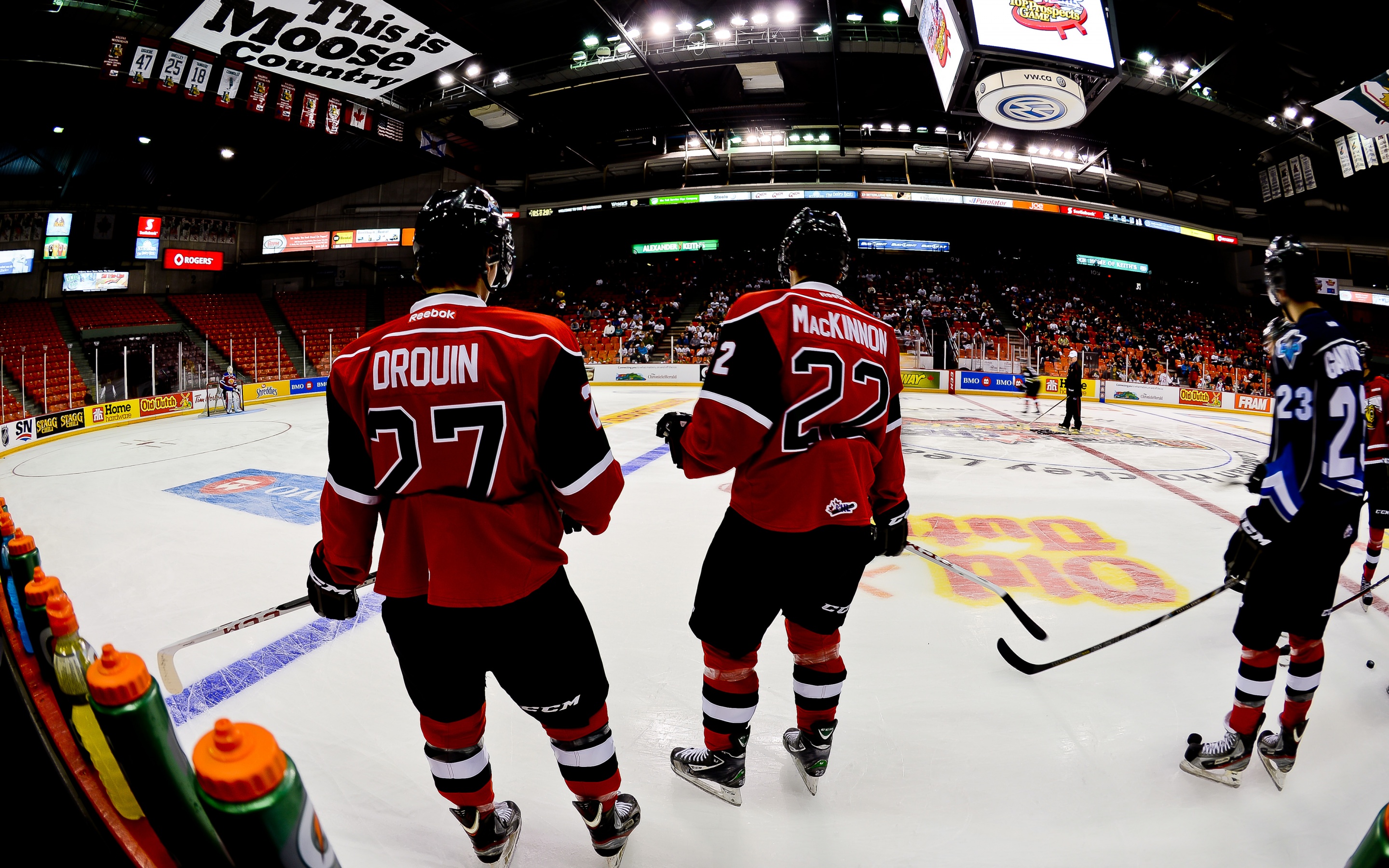 Jonathan Drouin And Nathan MacKinnon