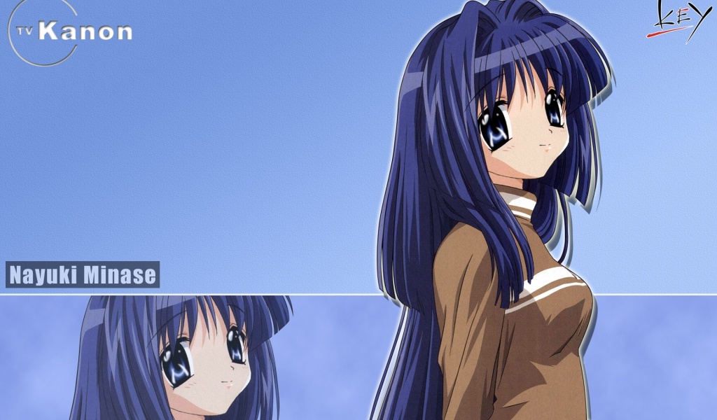 Kanon Nayuki Minase Girl Cute Anime