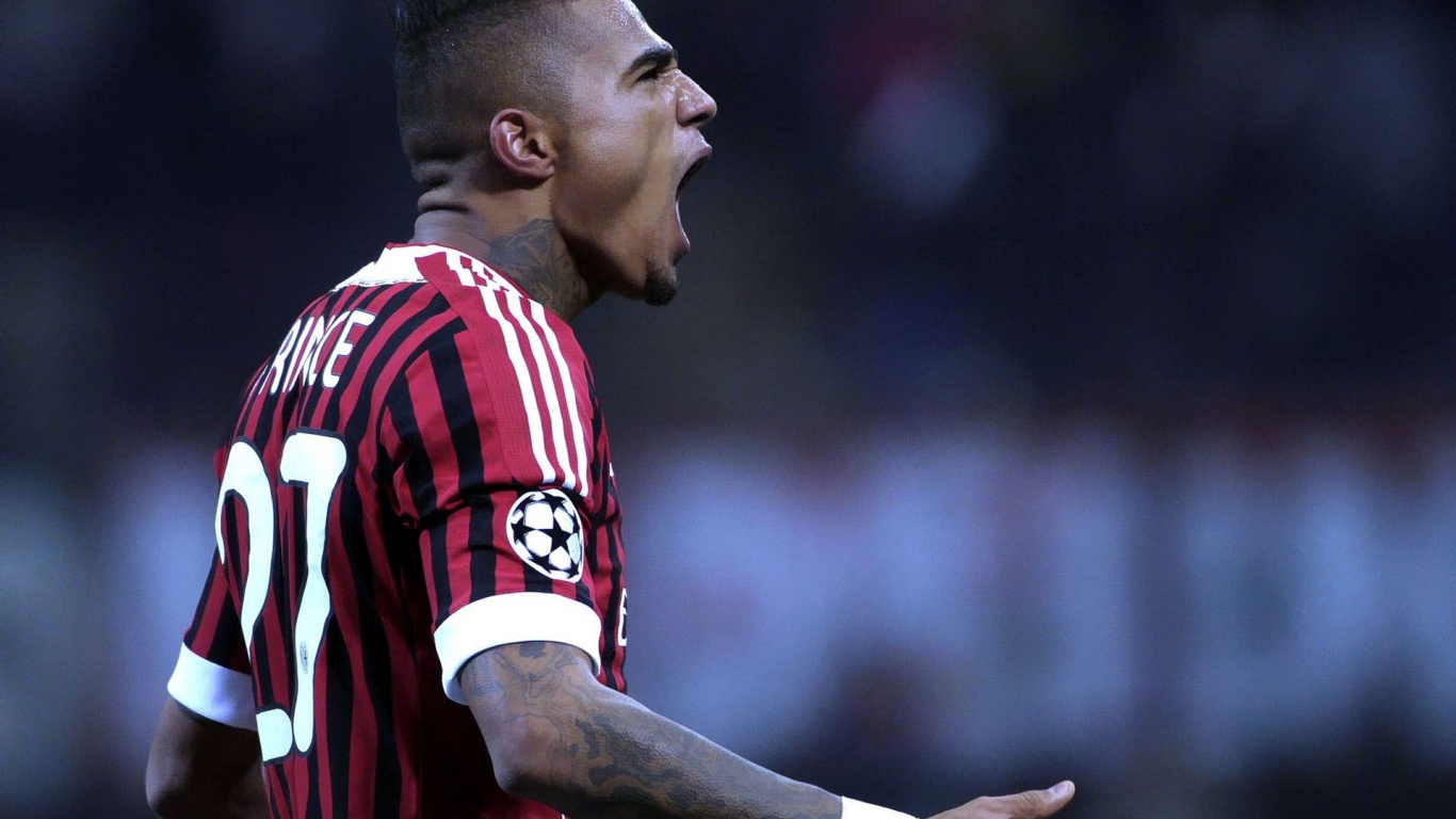 Kevin Prince Boateng Football Athlete Milan