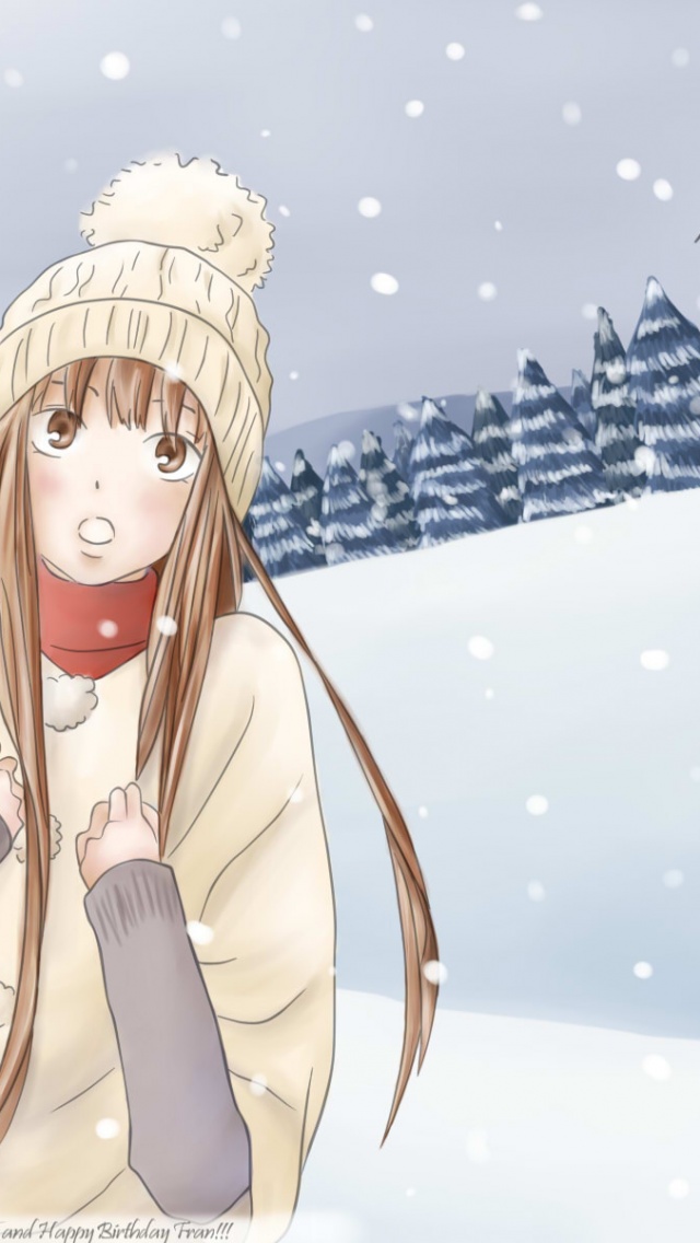 Kimi Ni Todoke Winter Snow Sawaki Kazehaya