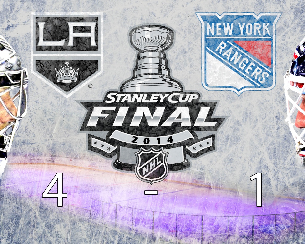 Kings 4 - 1 Rangers 2014 NHL Final