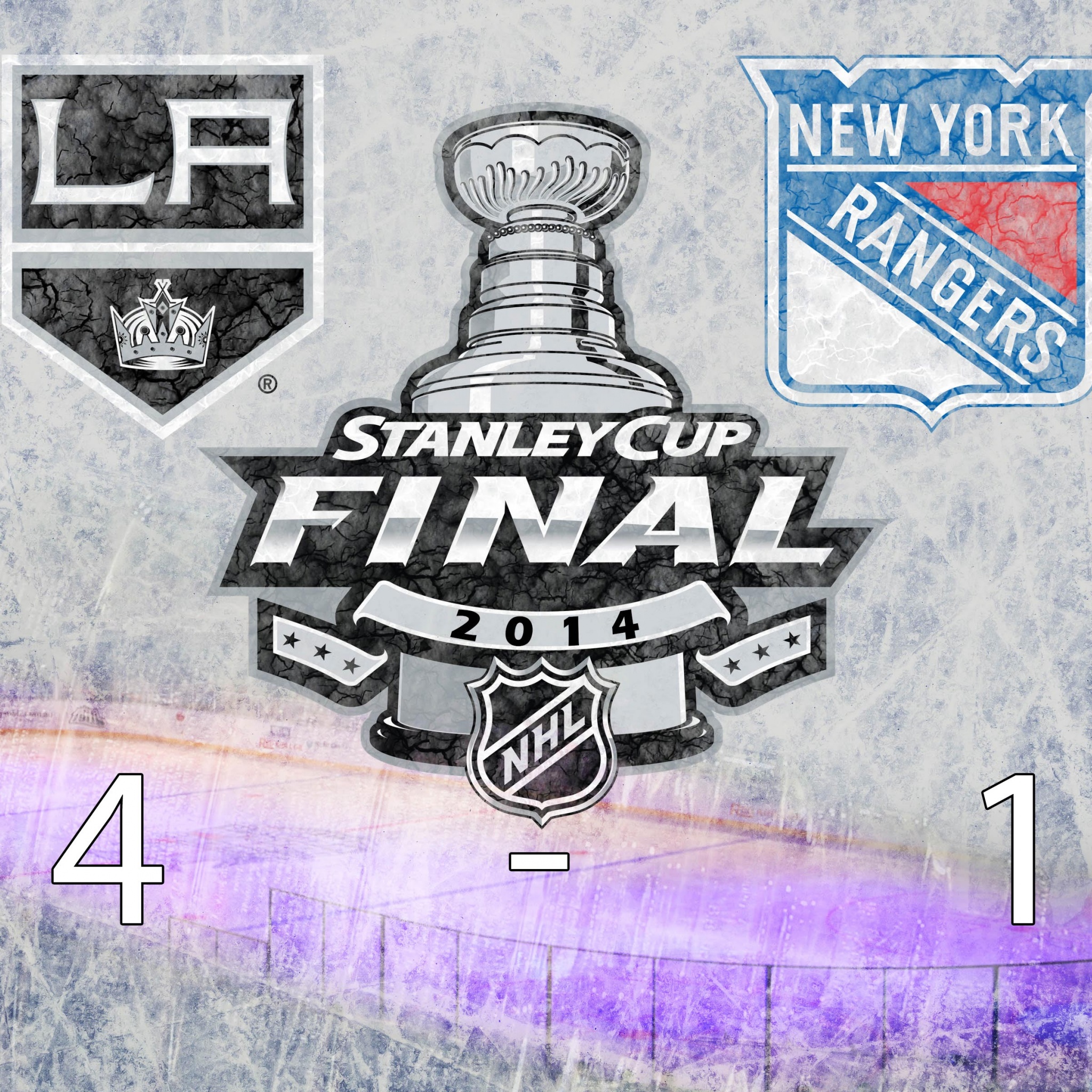 Kings 4 - 1 Rangers 2014 NHL Final