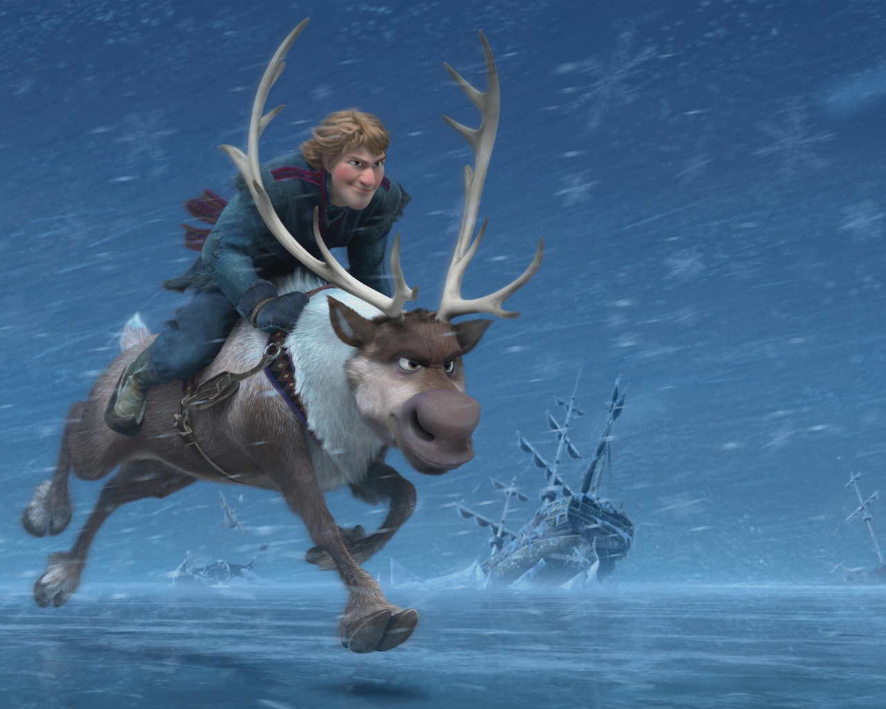 Kristoff And Sven - Frozen Film