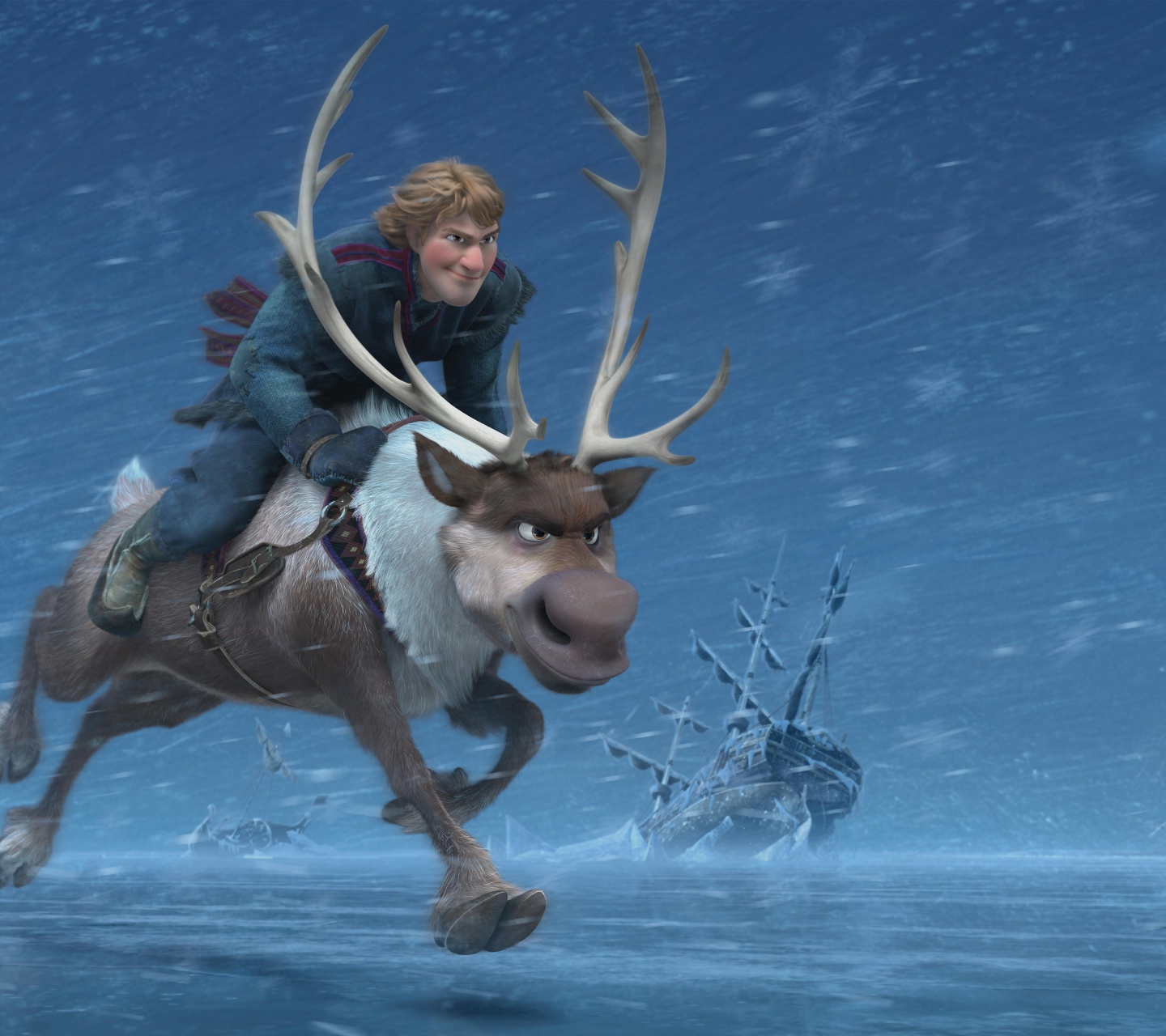 Kristoff And Sven - Frozen Film