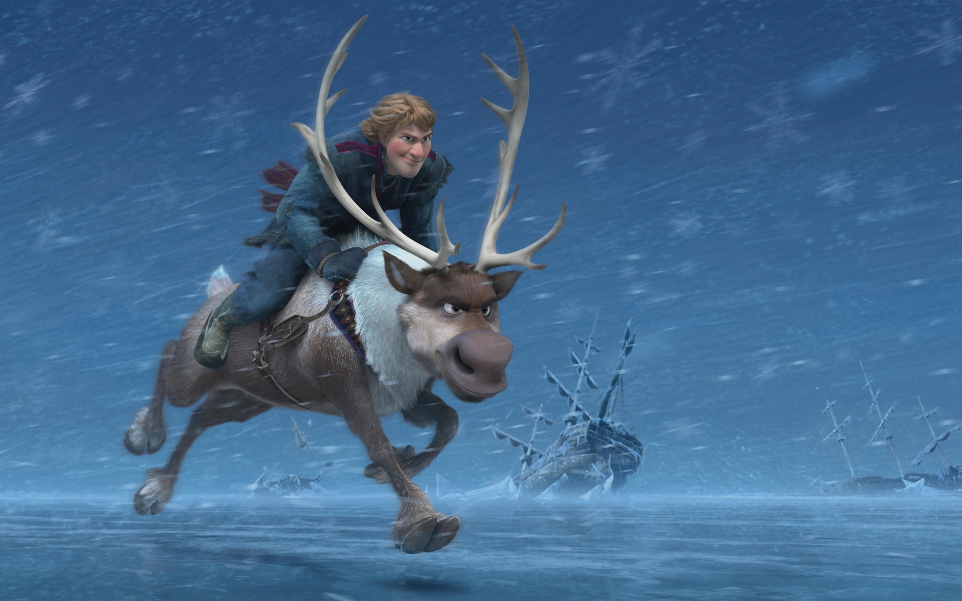 Kristoff And Sven - Frozen Film