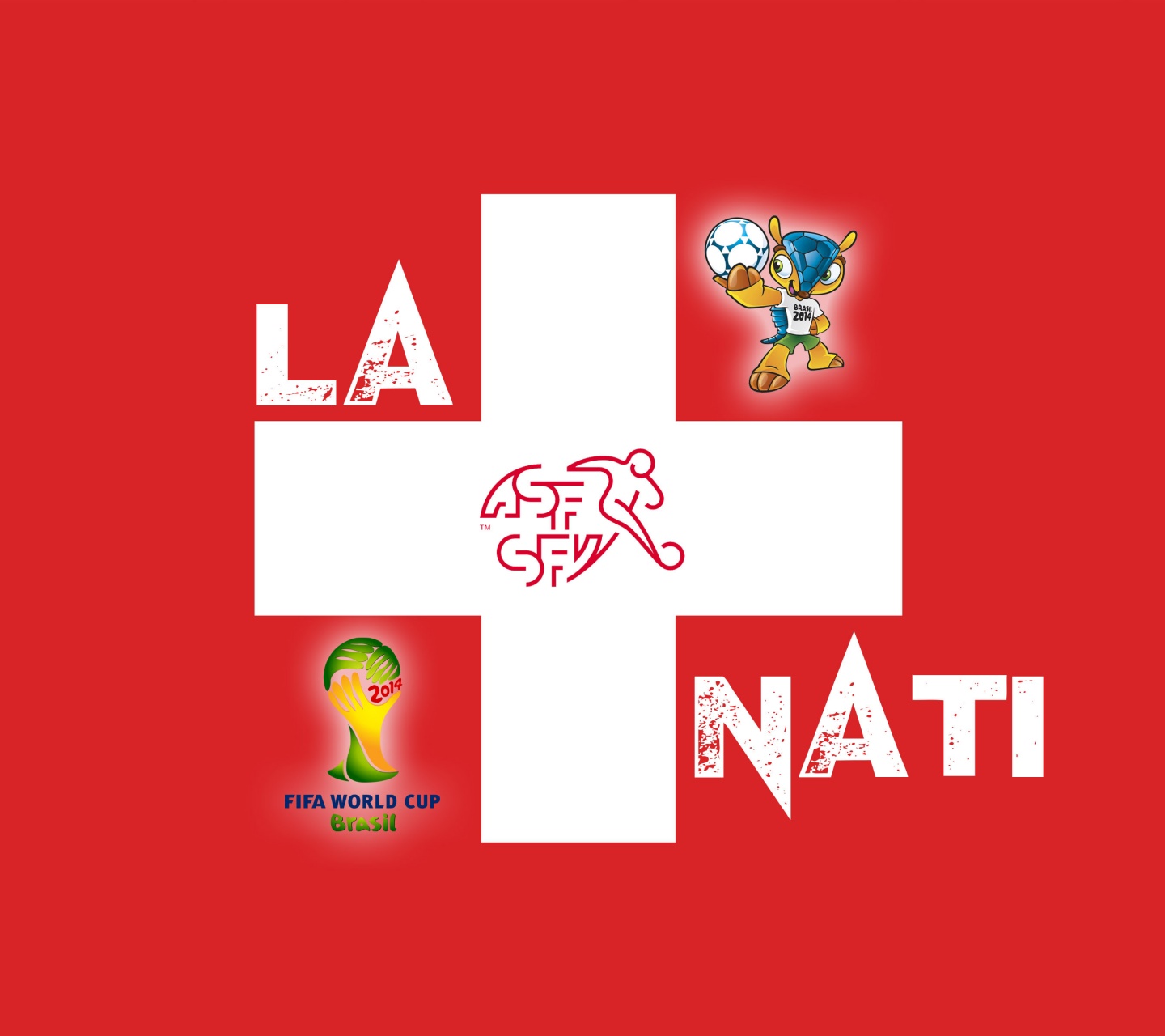 La Nati Switzerland Football Crest Logo