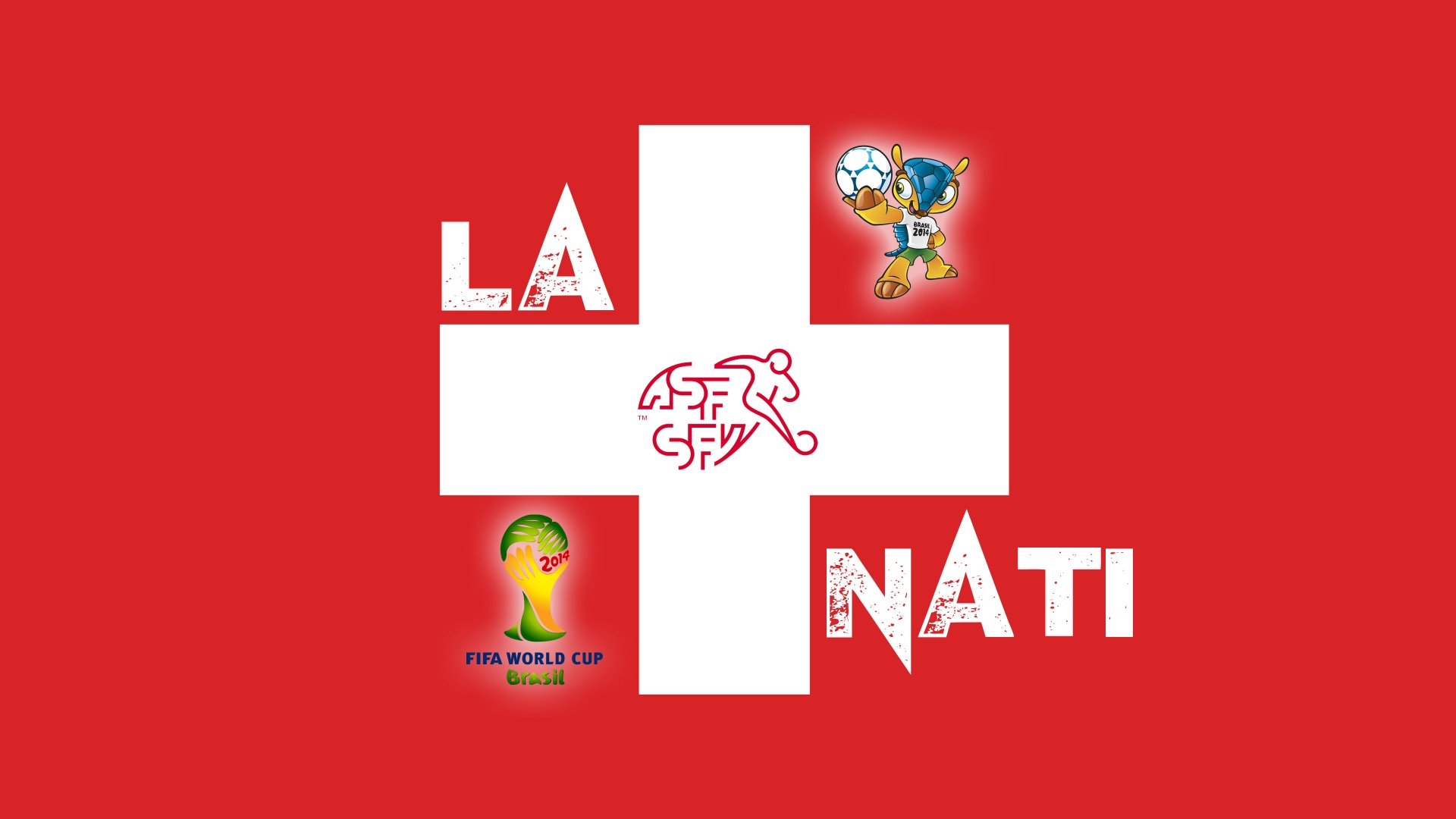 La Nati Switzerland Football Crest Logo