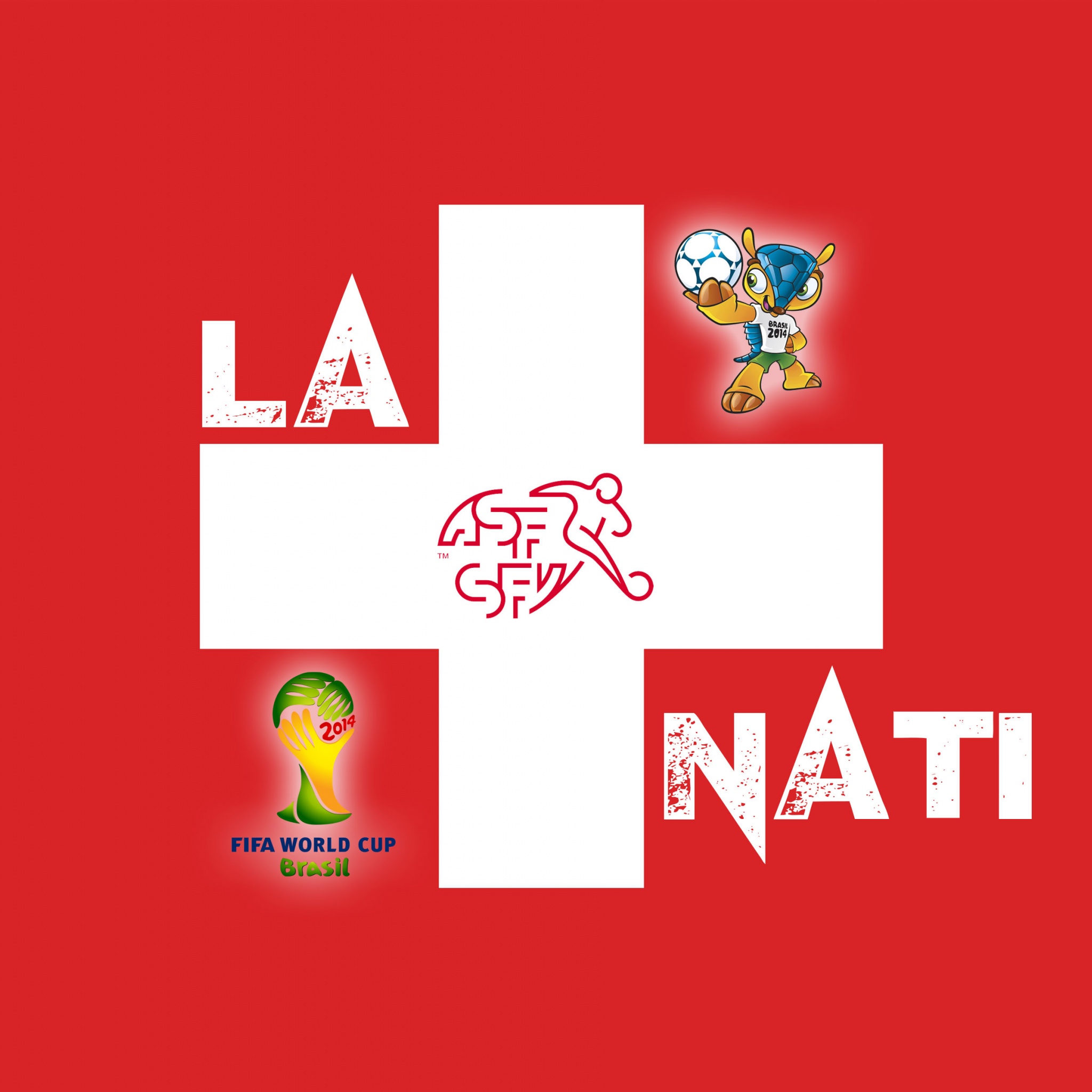 La Nati Switzerland Football Crest Logo