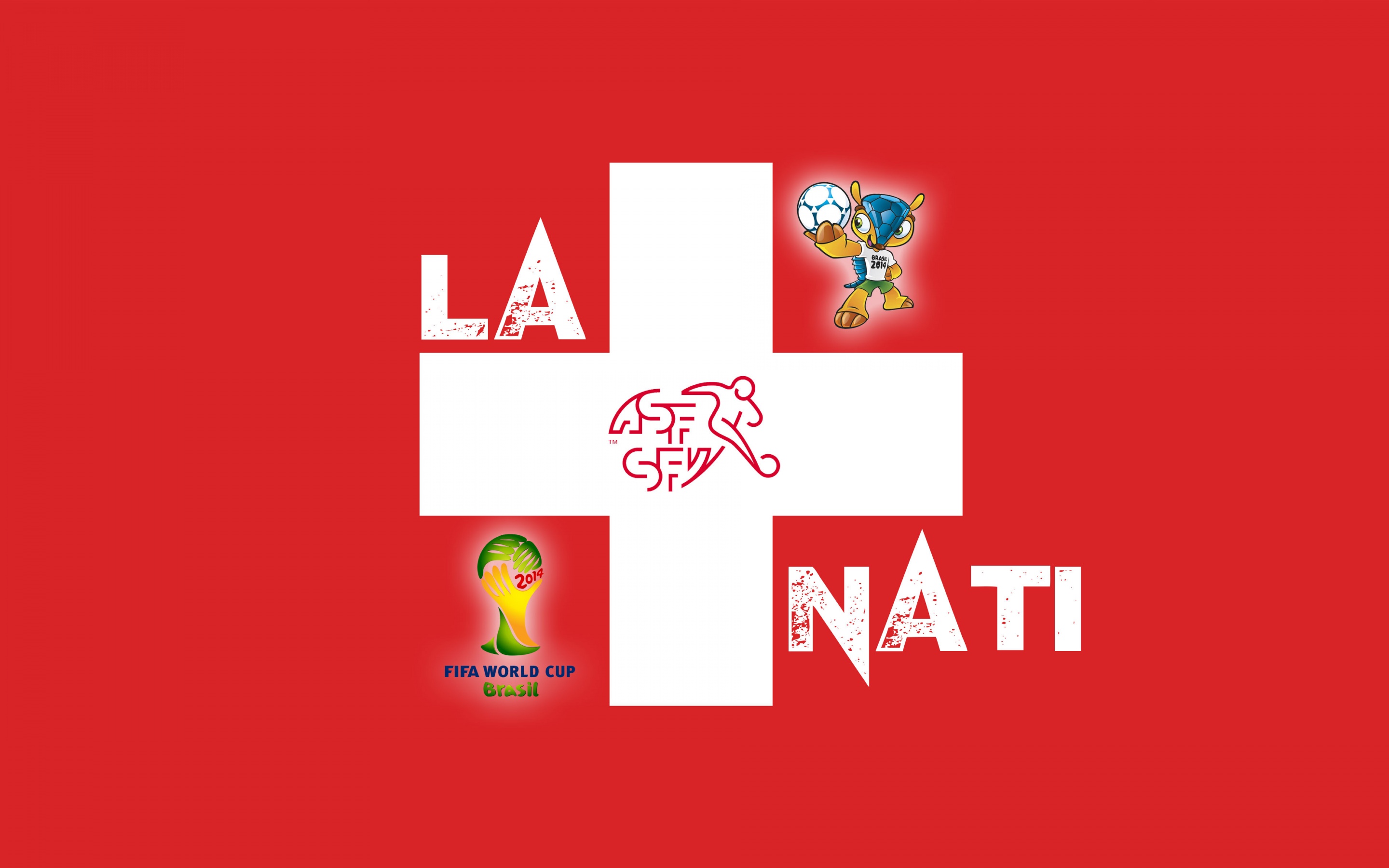 La Nati Switzerland Football Crest Logo