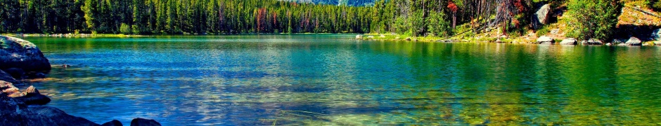 Lake And Mountains