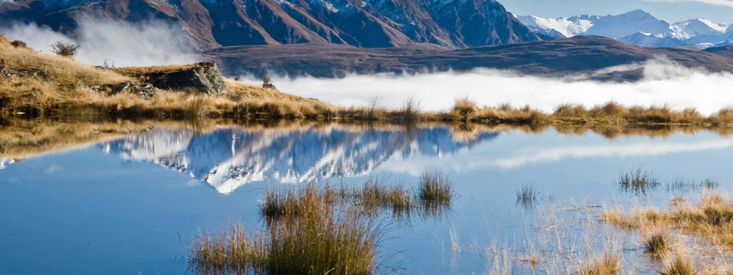 Lake In The Cloudsqueenstown New Zealand