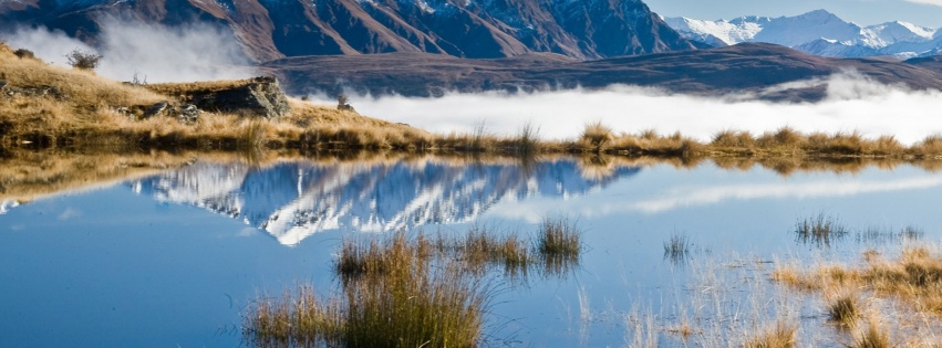 Lake In The Cloudsqueenstown New Zealand