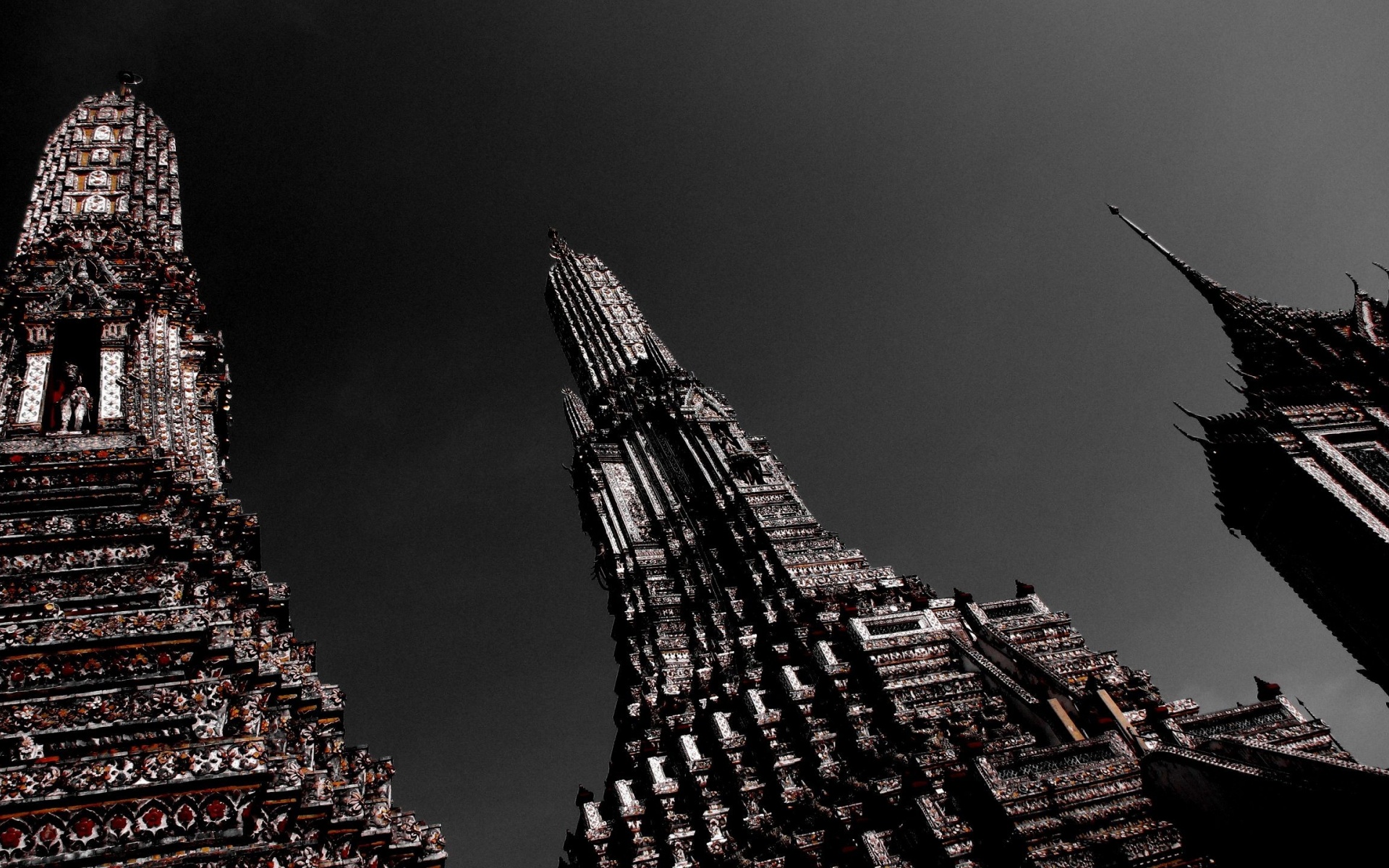 Landscape Buildings Wat Arun Bangkok Yai Bangkok Thailand