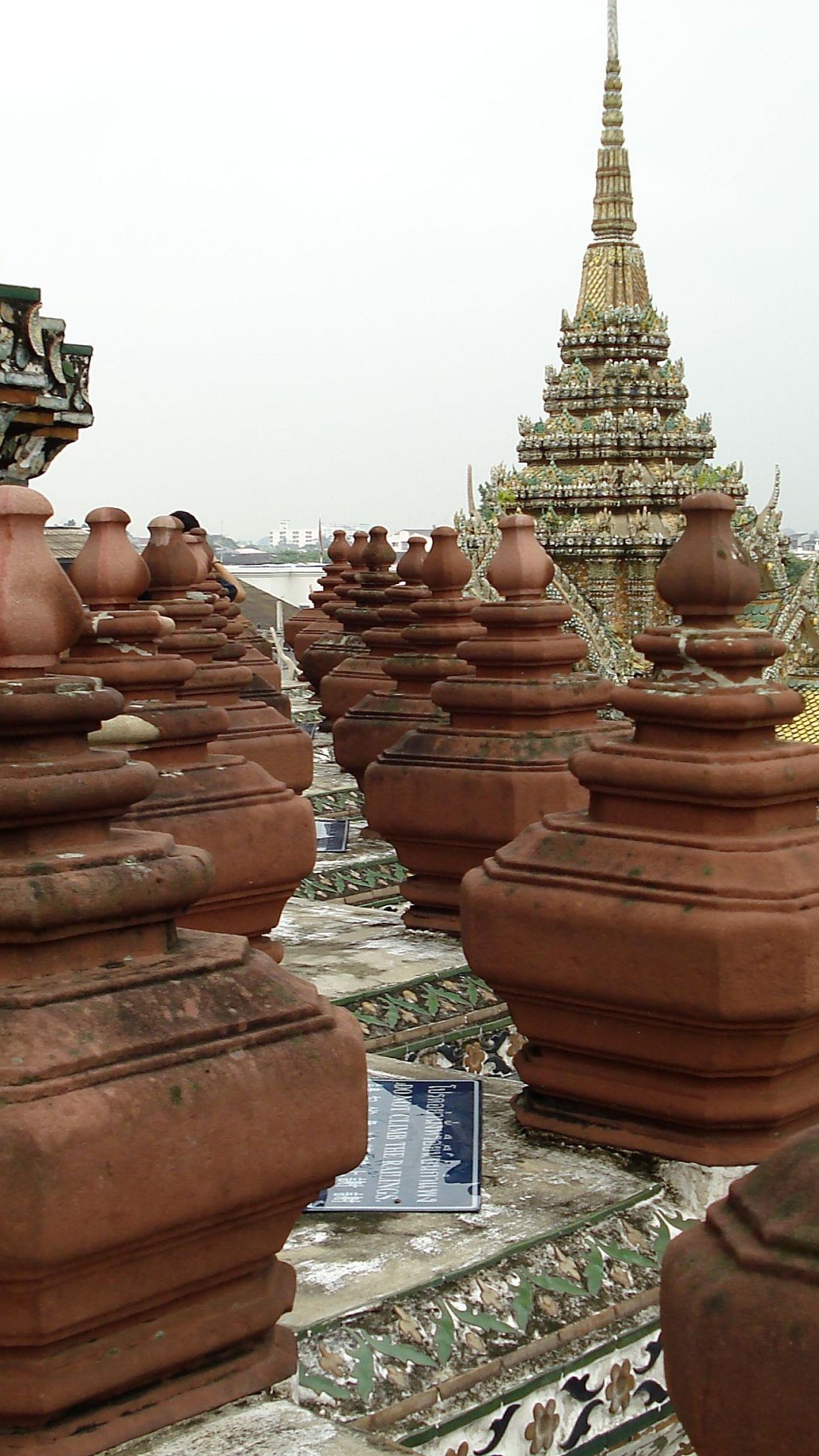 Landscape Wat Arun Bangkok Yai Bangkok Thailand