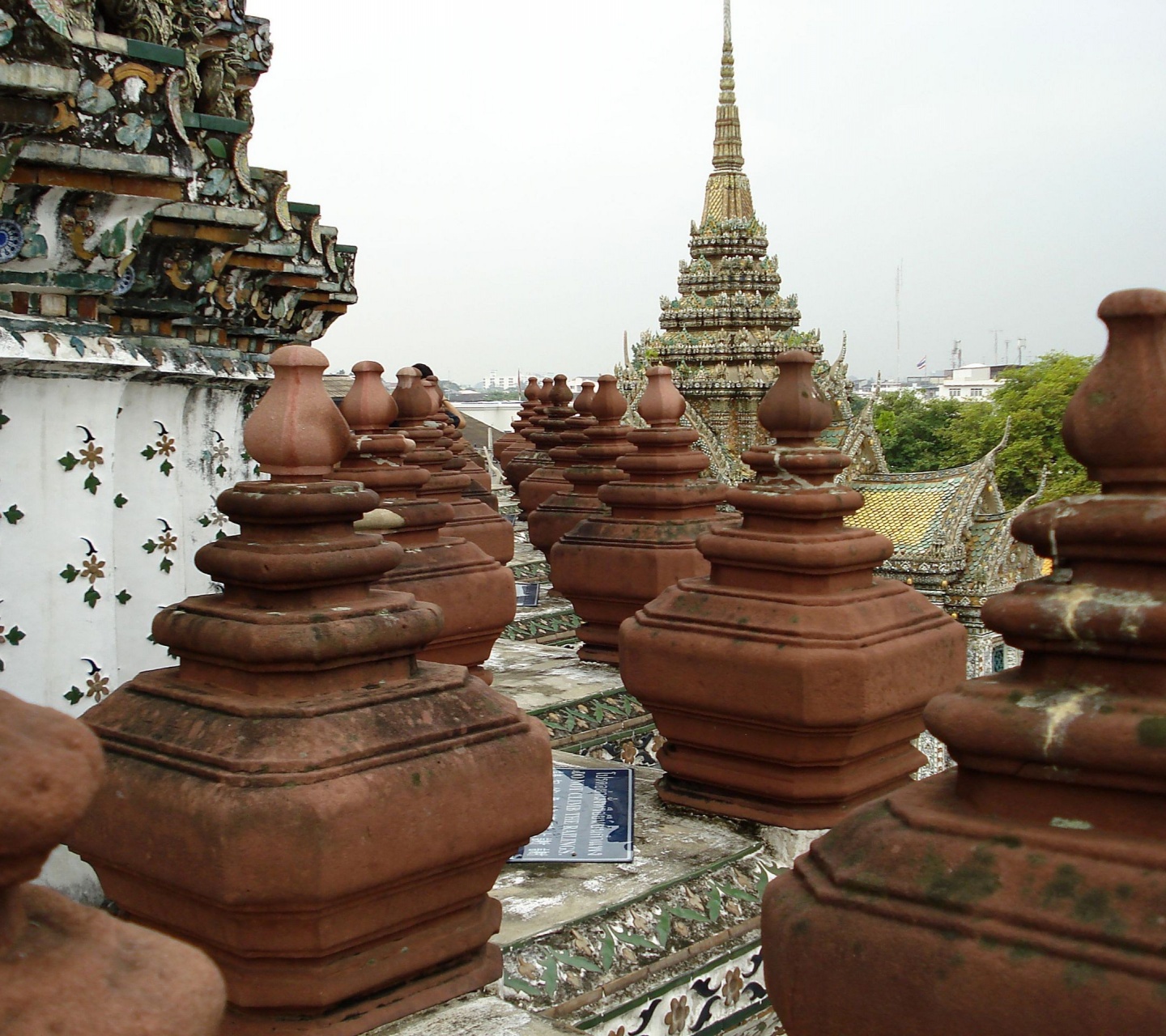 Landscape Wat Arun Bangkok Yai Bangkok Thailand