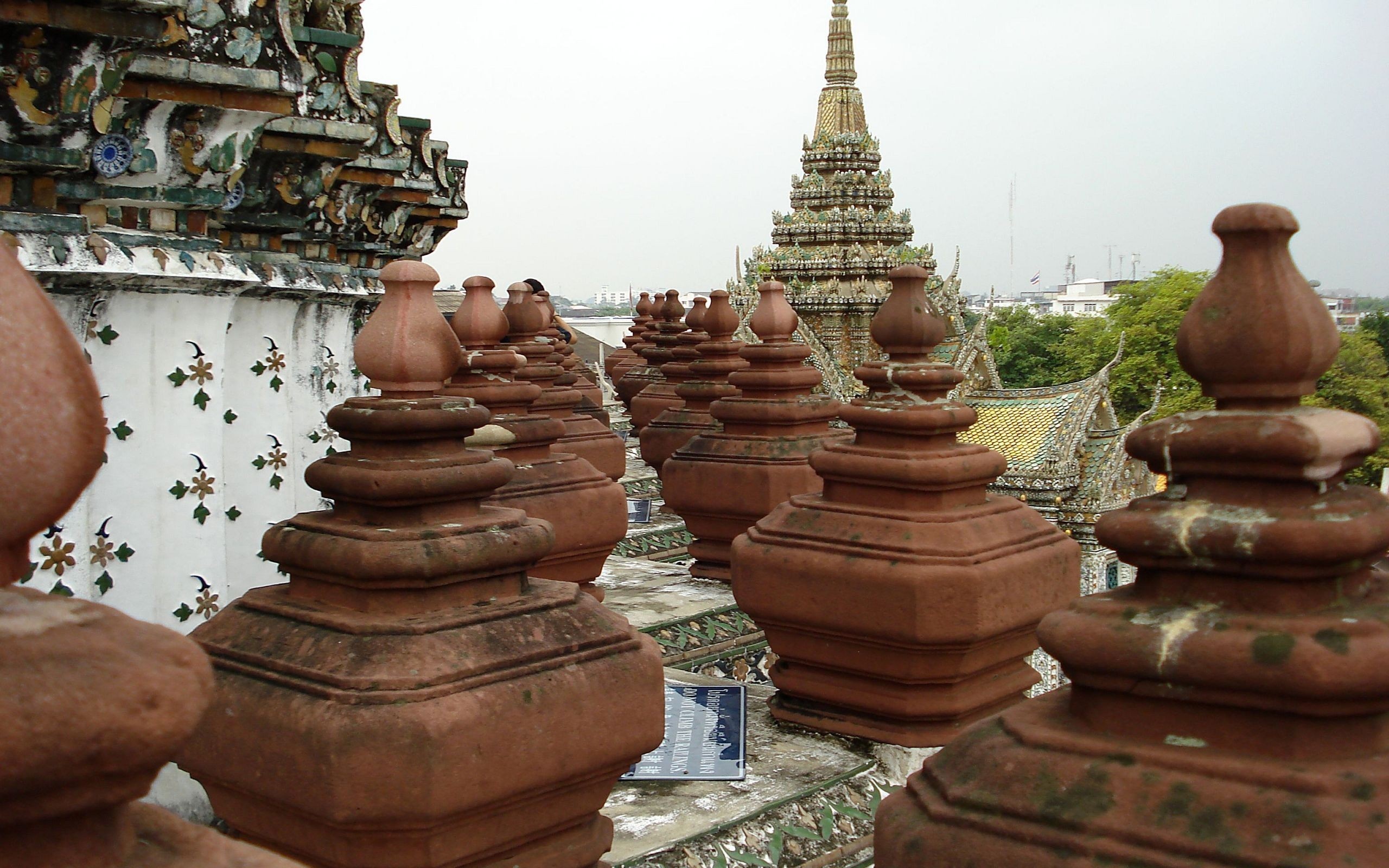 Landscape Wat Arun Bangkok Yai Bangkok Thailand