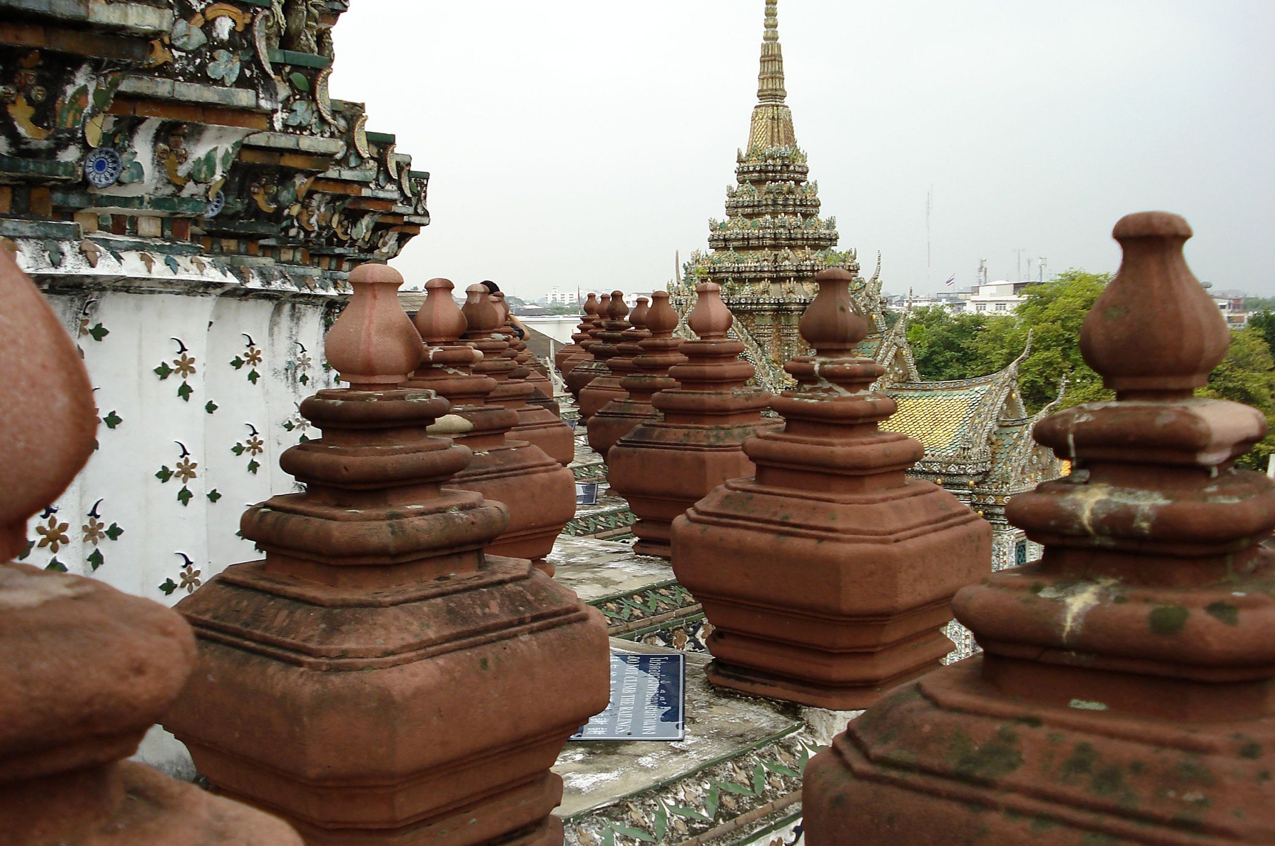 Landscape Wat Arun Bangkok Yai Bangkok Thailand