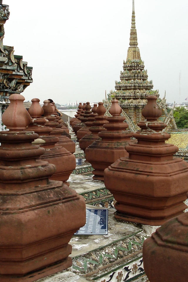 Landscape Wat Arun Bangkok Yai Bangkok Thailand