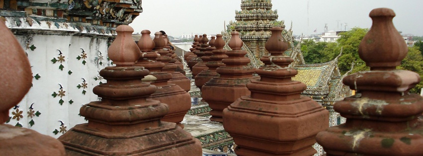 Landscape Wat Arun Bangkok Yai Bangkok Thailand