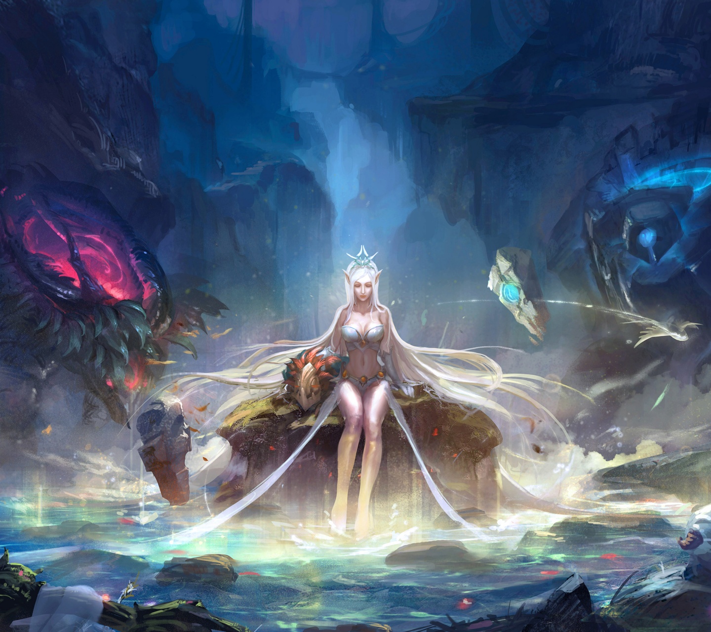 League Of Legends Janna Fantasy Girl