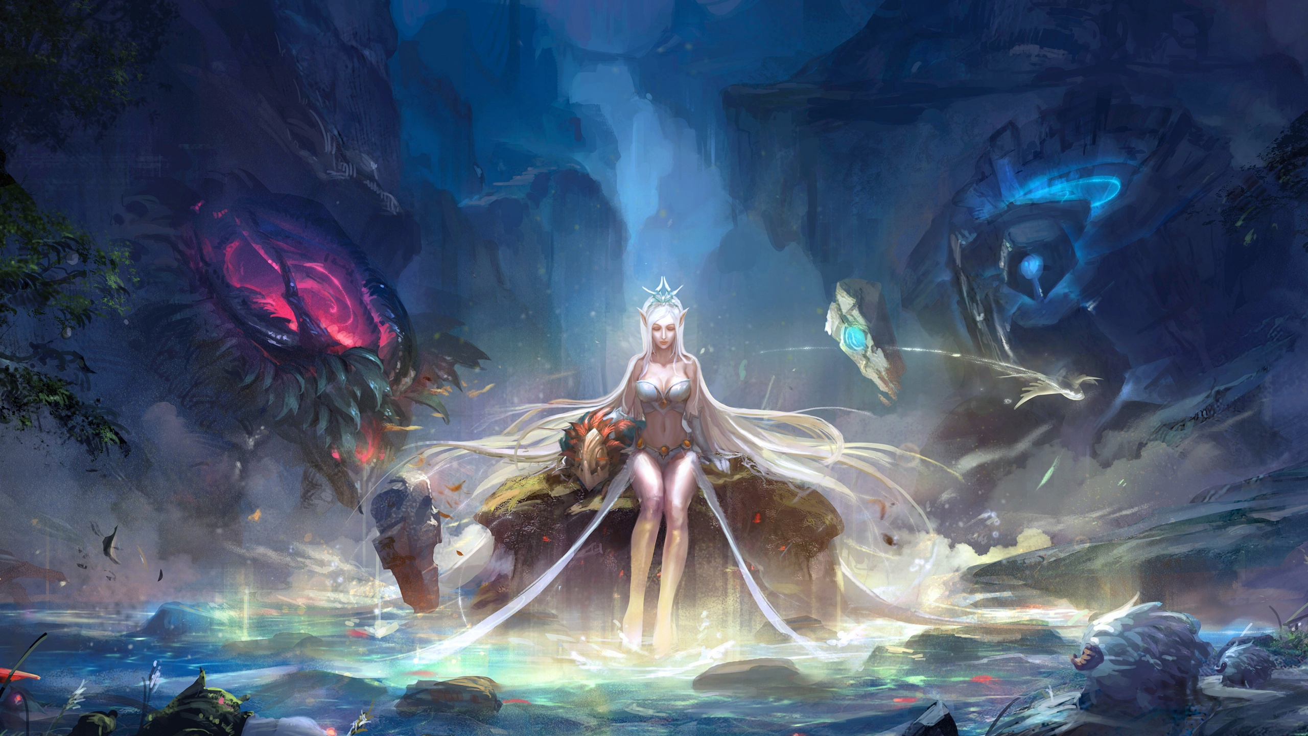 League Of Legends Janna Fantasy Girl